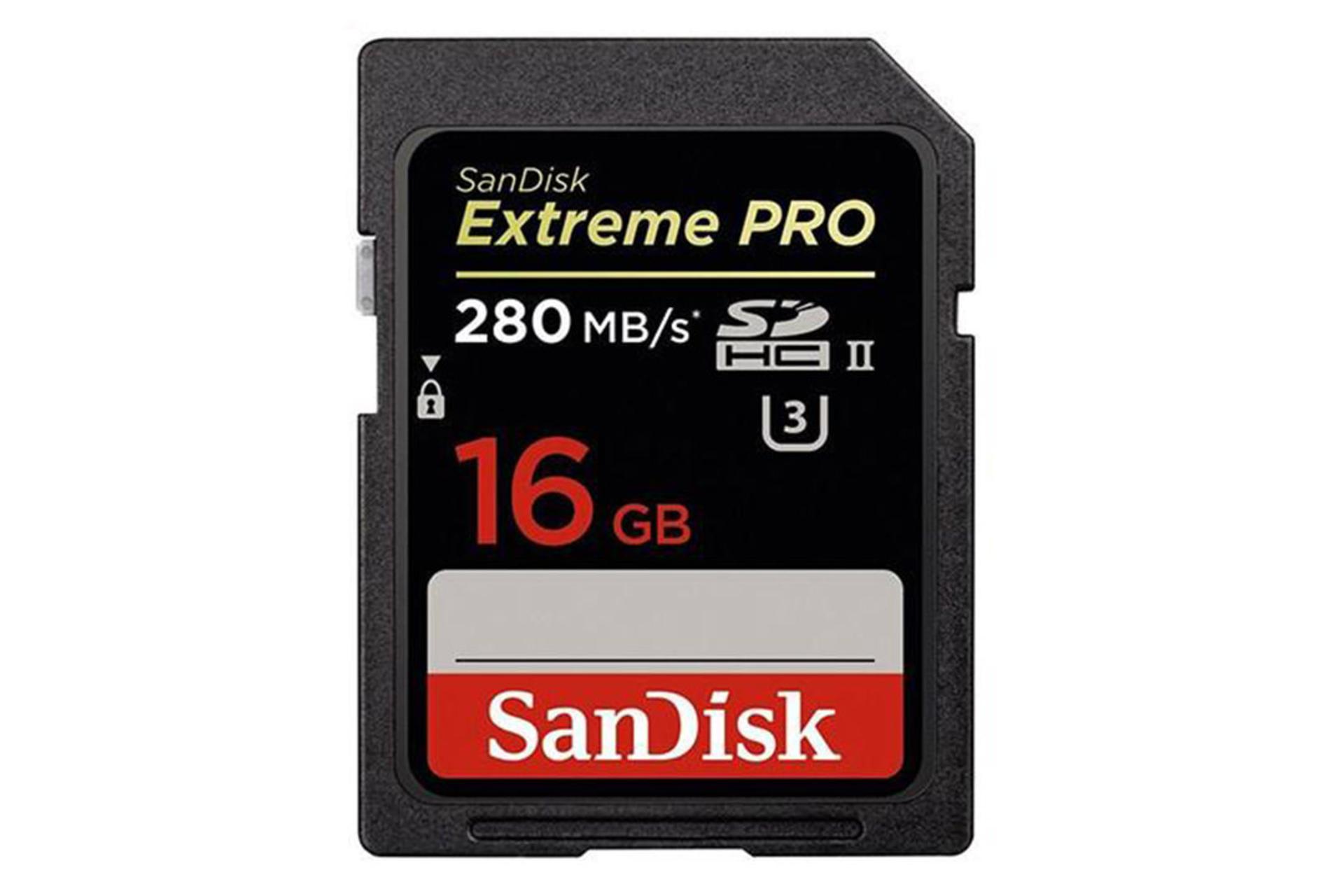 SanDisk Extreme Pro SDHC Class 10 UHS-II U3 16GB