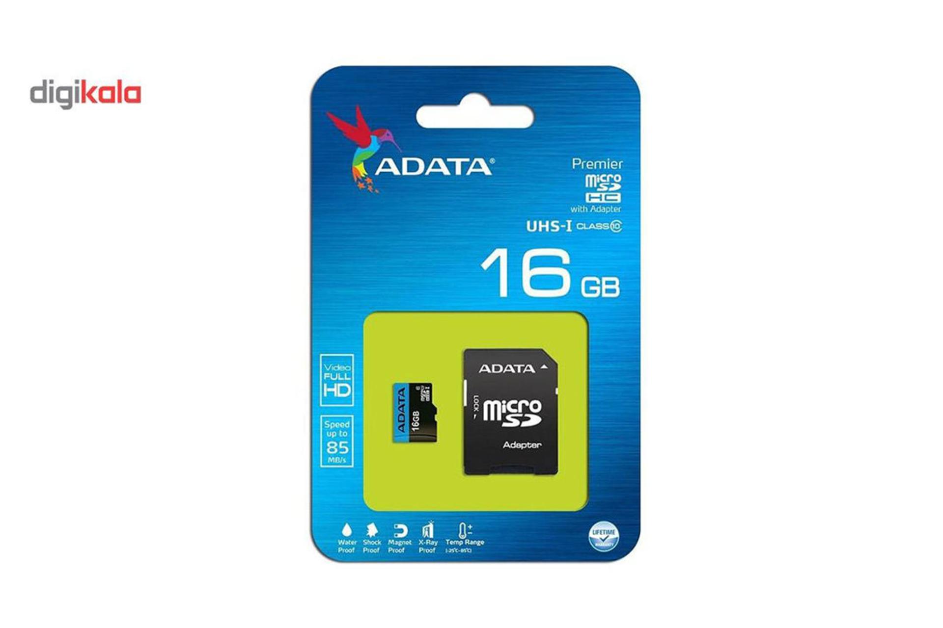 ADATA Premier microsDHC Class 10 UHS-I U1 16GB