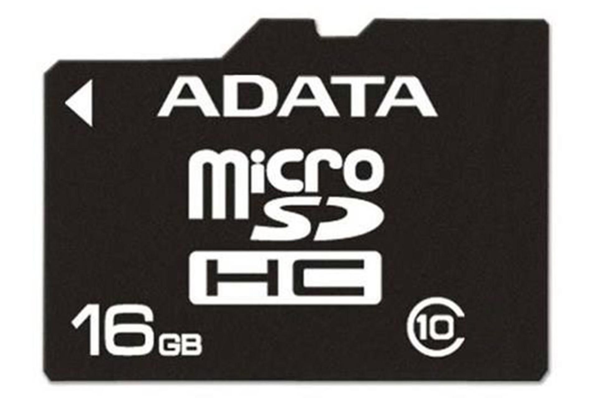 ای دیتا microSDHC با ظرفیت 16 گیگابایت کلاس 2