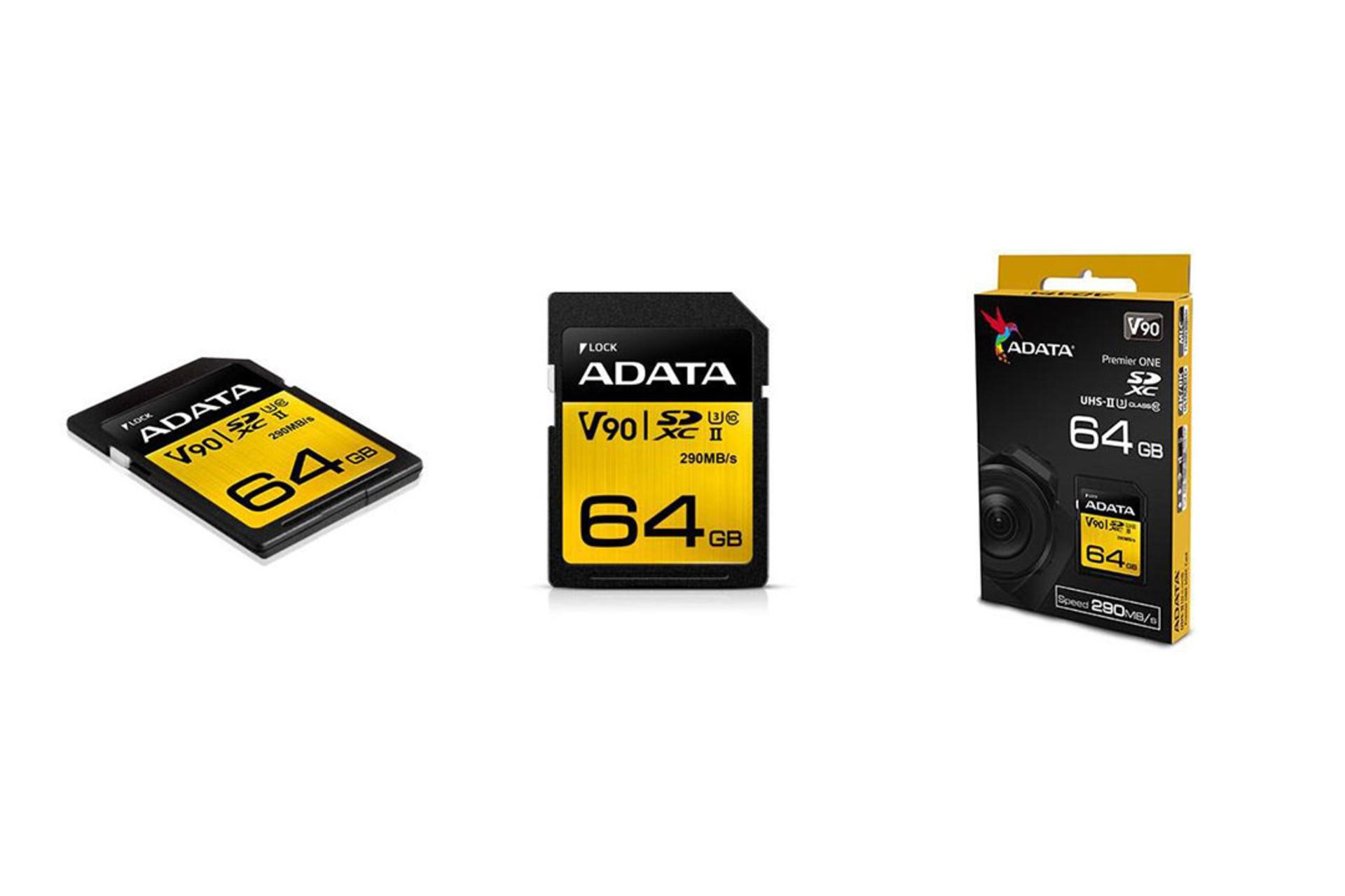 ADATA Premier One V90 SDXC Class 10 UHS-II U3 64GB