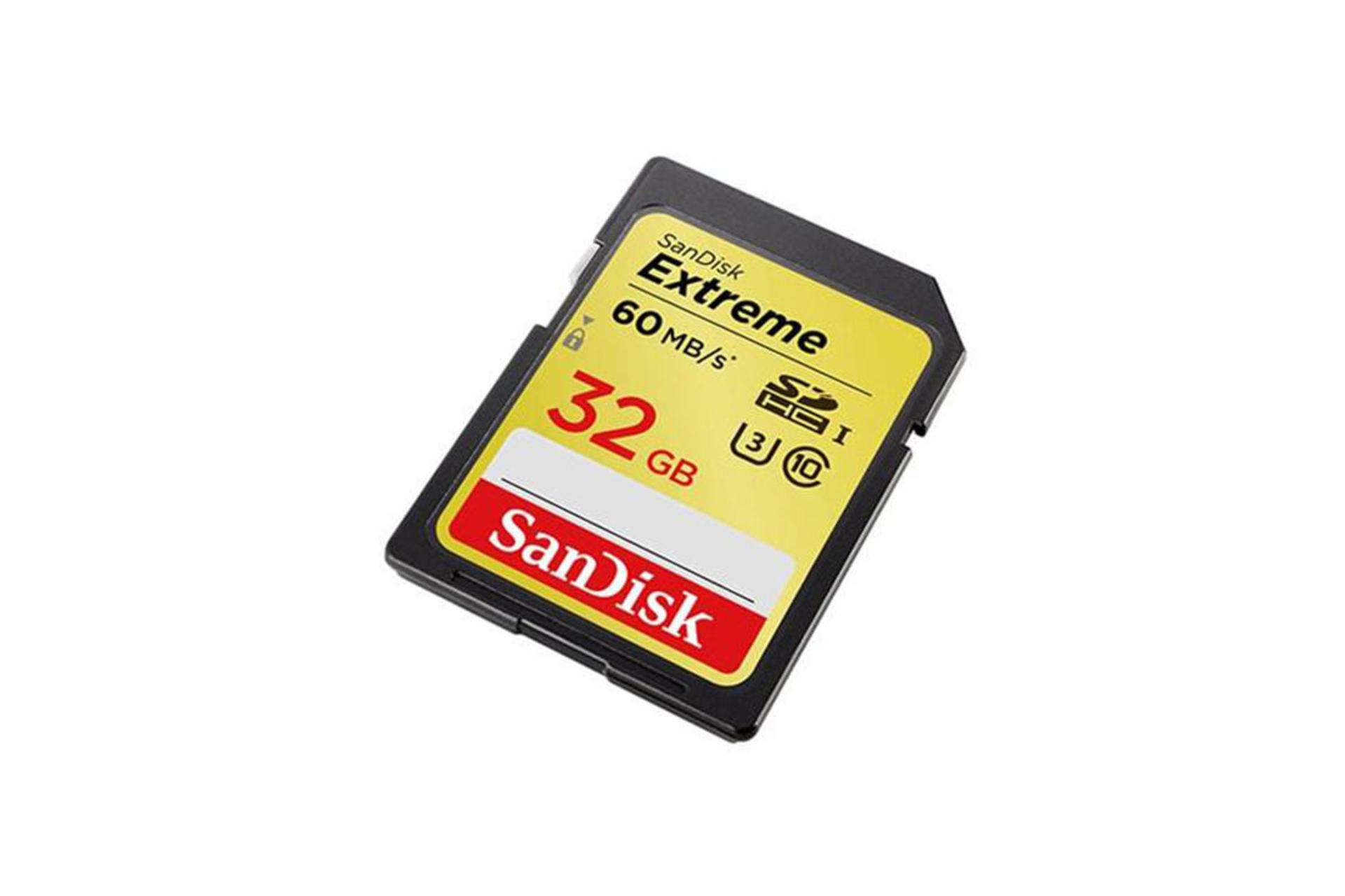 SanDisk Extreme SDHC Class 10 UHS-I U3 32GB