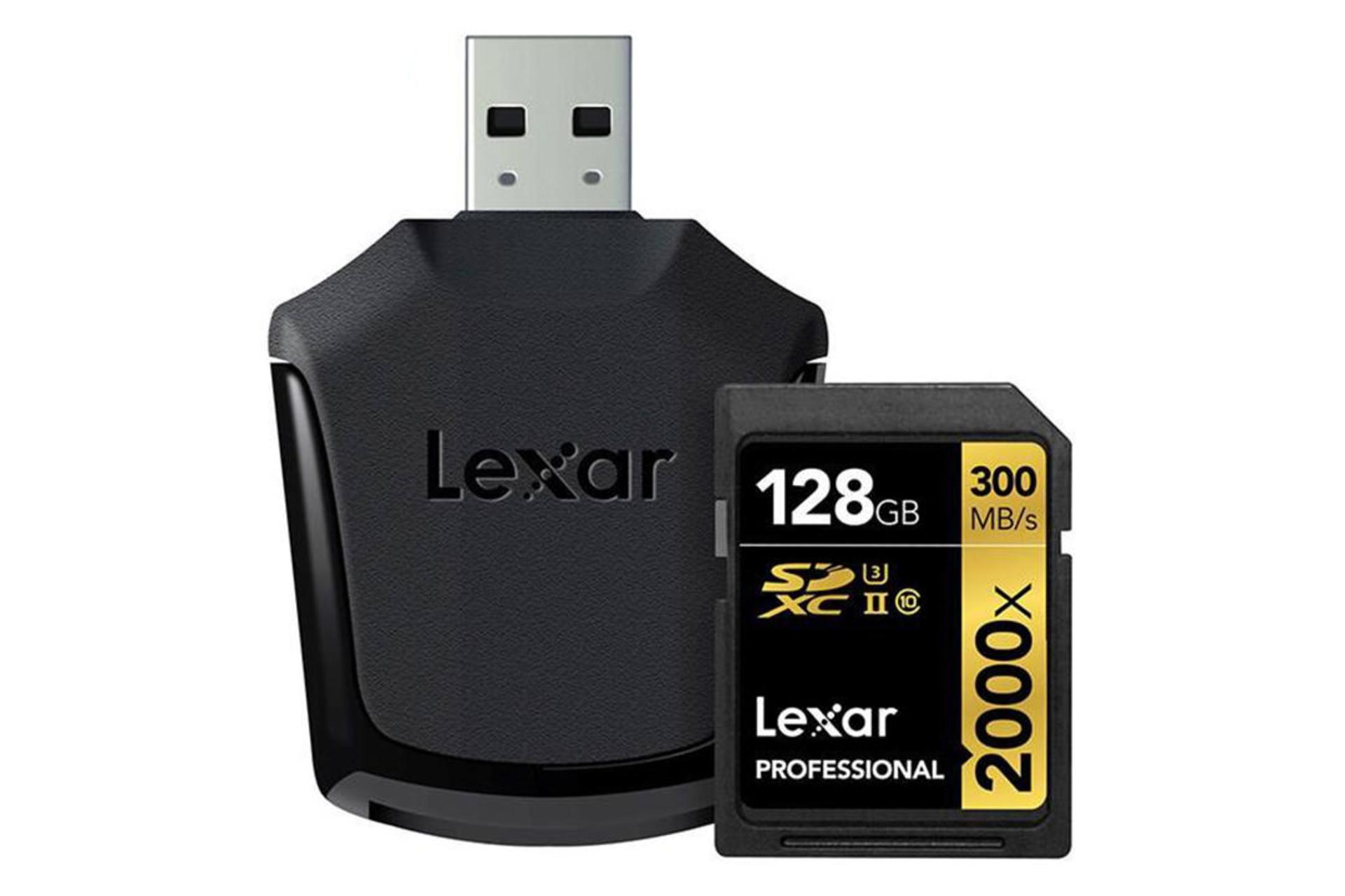Lexar Professional SDXC Class 10 UHS-II U3 128GB