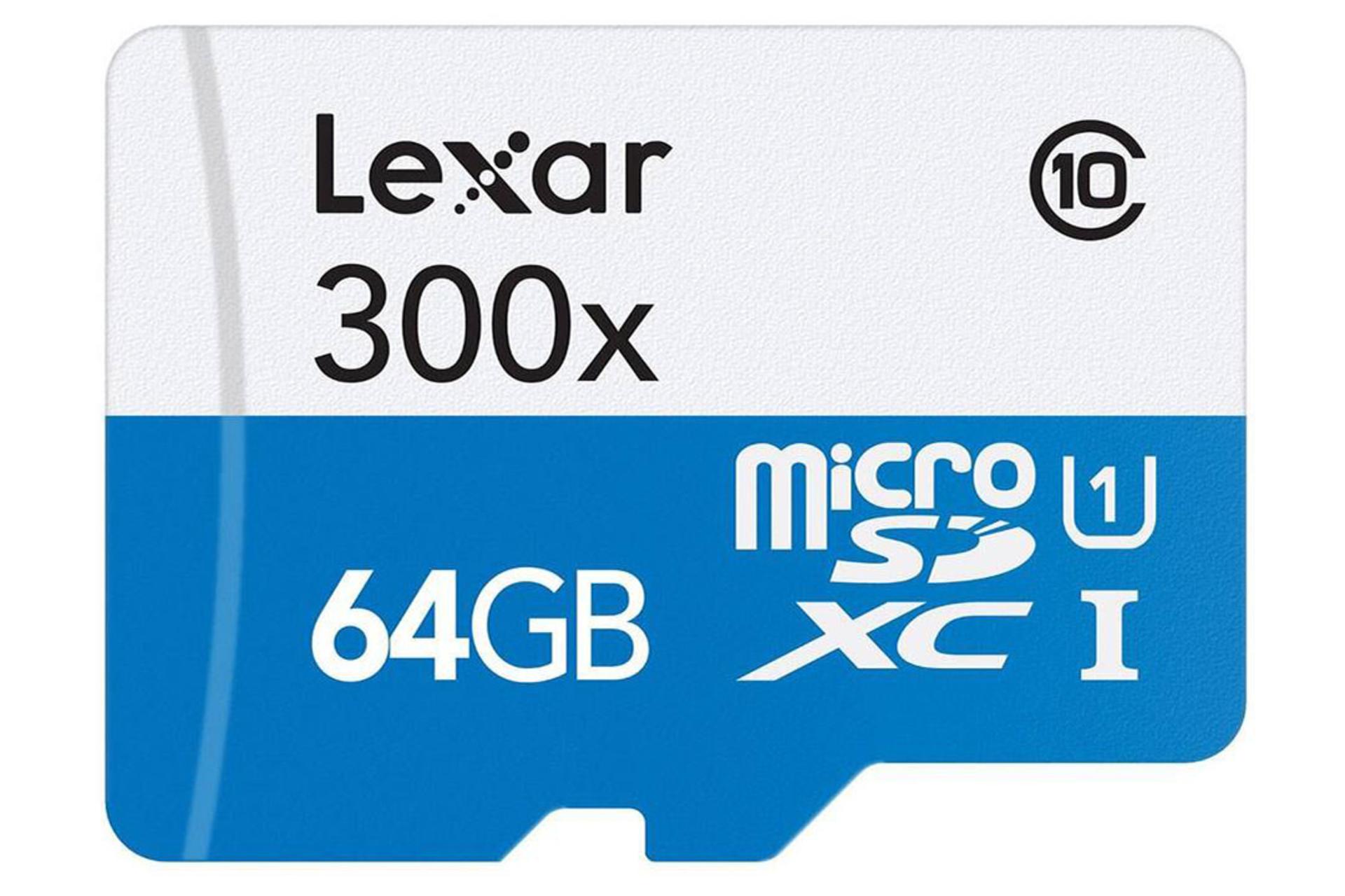 Lexar High Performance microSDXC Class 10 UHS-I U1 64GB