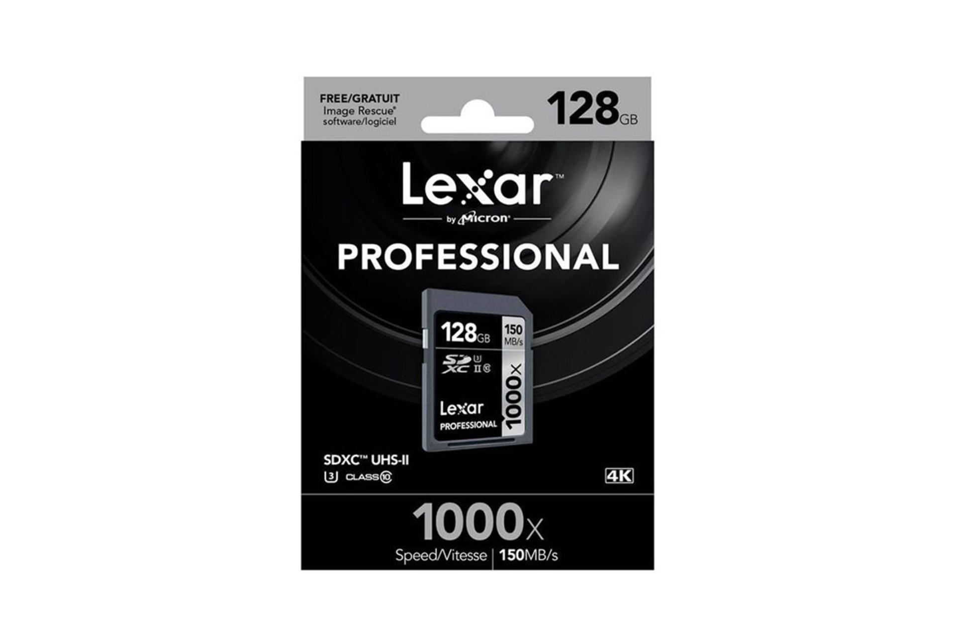 Lexar Professional SDXC Class 10 UHS-II U3 128GB