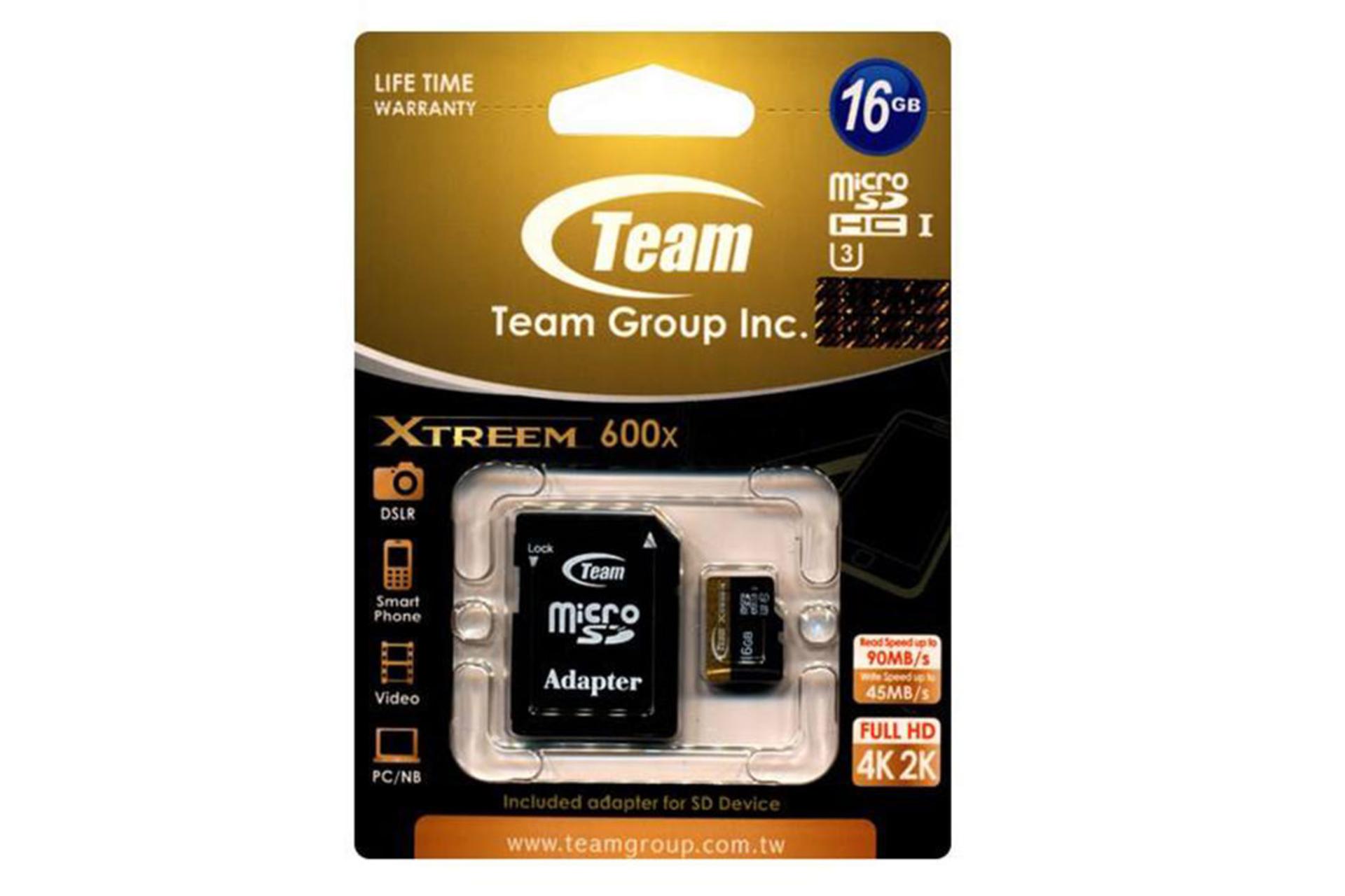 Team Group Extreme microSDHC Class 10 UHS-I U3 16GB