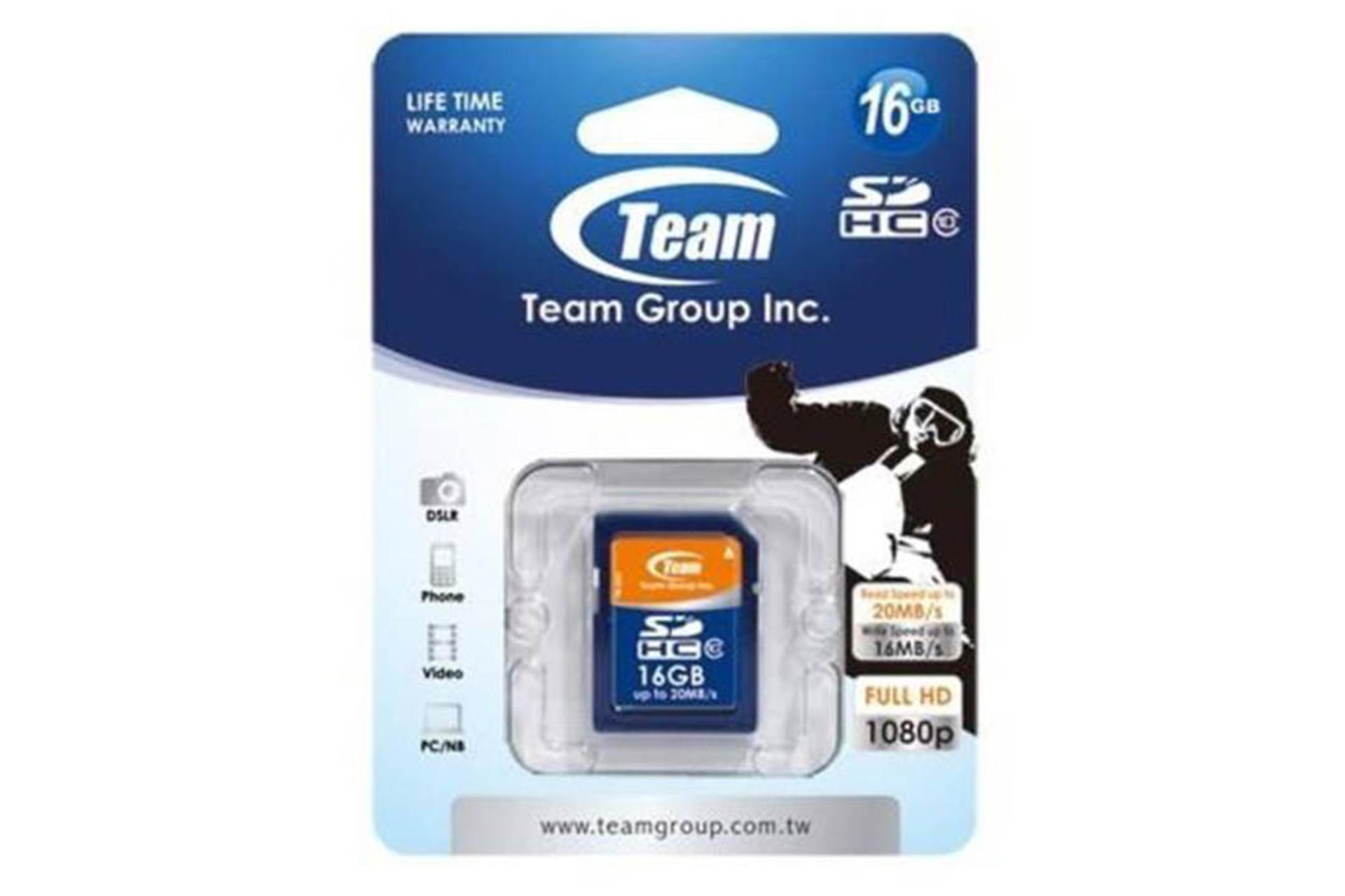 Team Group SDHC Class 10 16GB