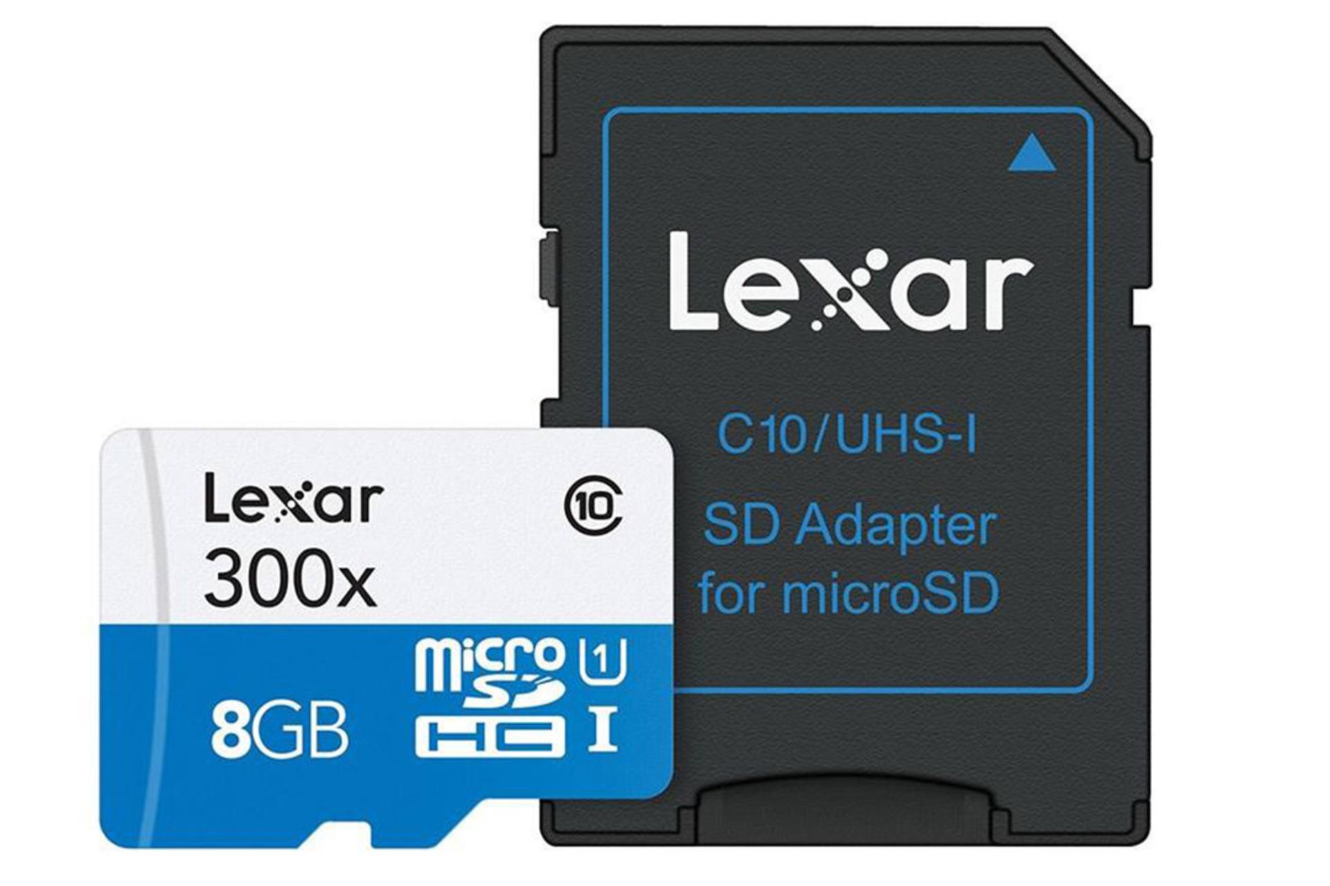 Lexar High Performance microSDHC Class 10 UHS-I U1 8GB