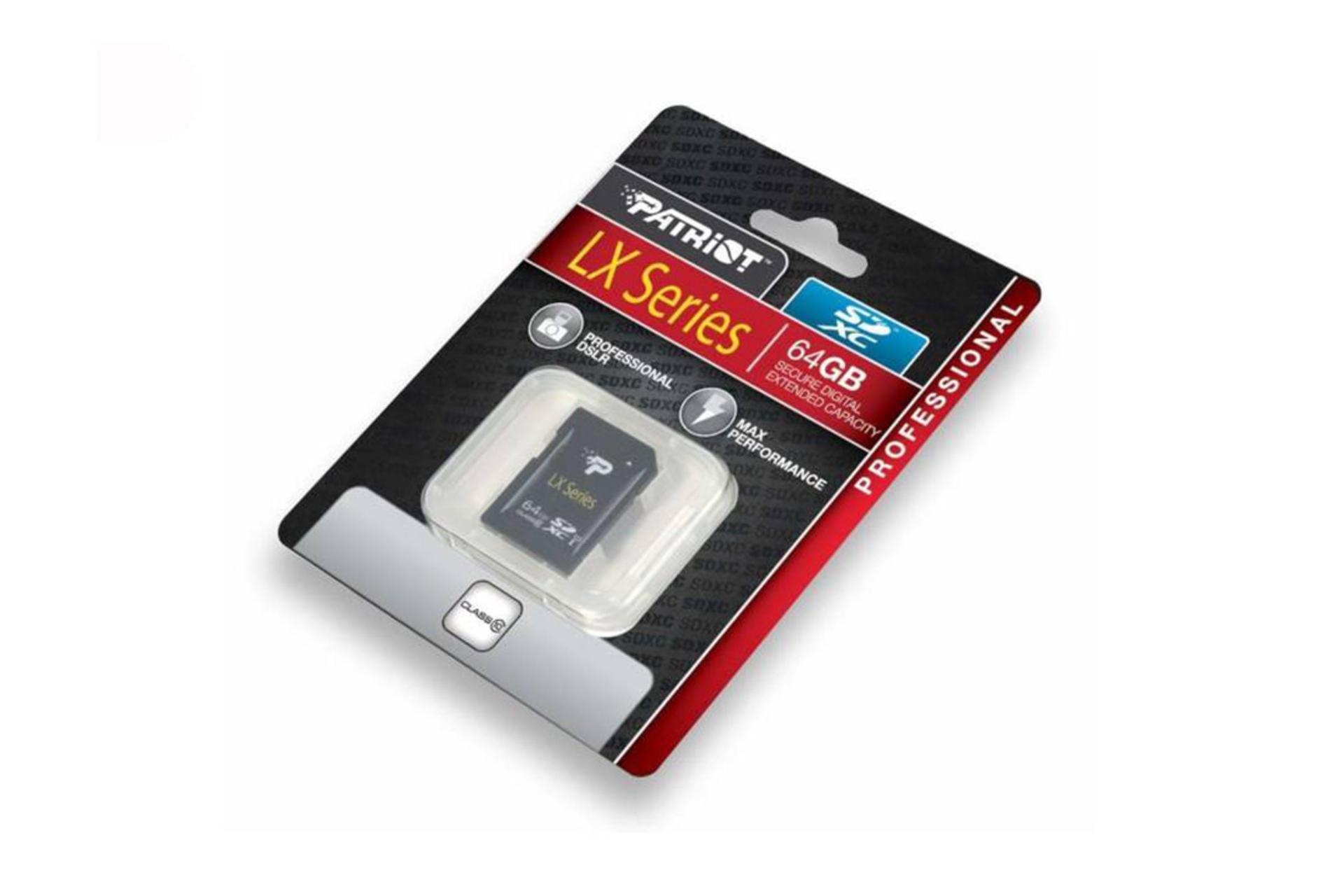 Patriot LX Series SDXC Class 10 UHS-I U1 64GB