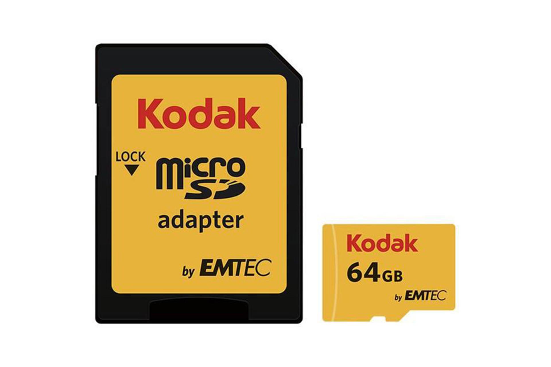 Emtec Kodak SDXC Class 10 UHSI-I U1 64GB