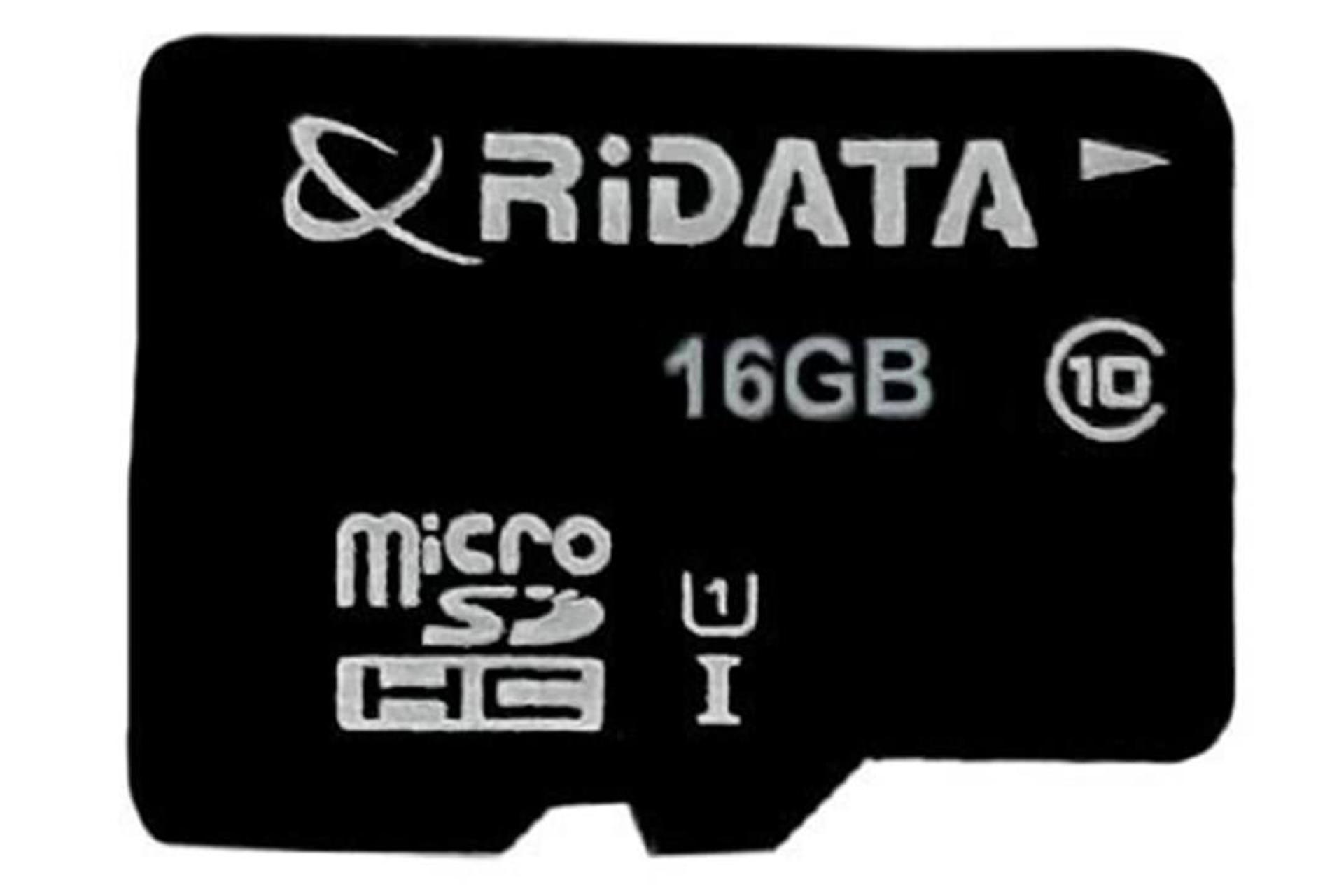 مرجع متخصصين ايران RiDATA High Speed microSDHC Class 10 UHS-I U1 16GB