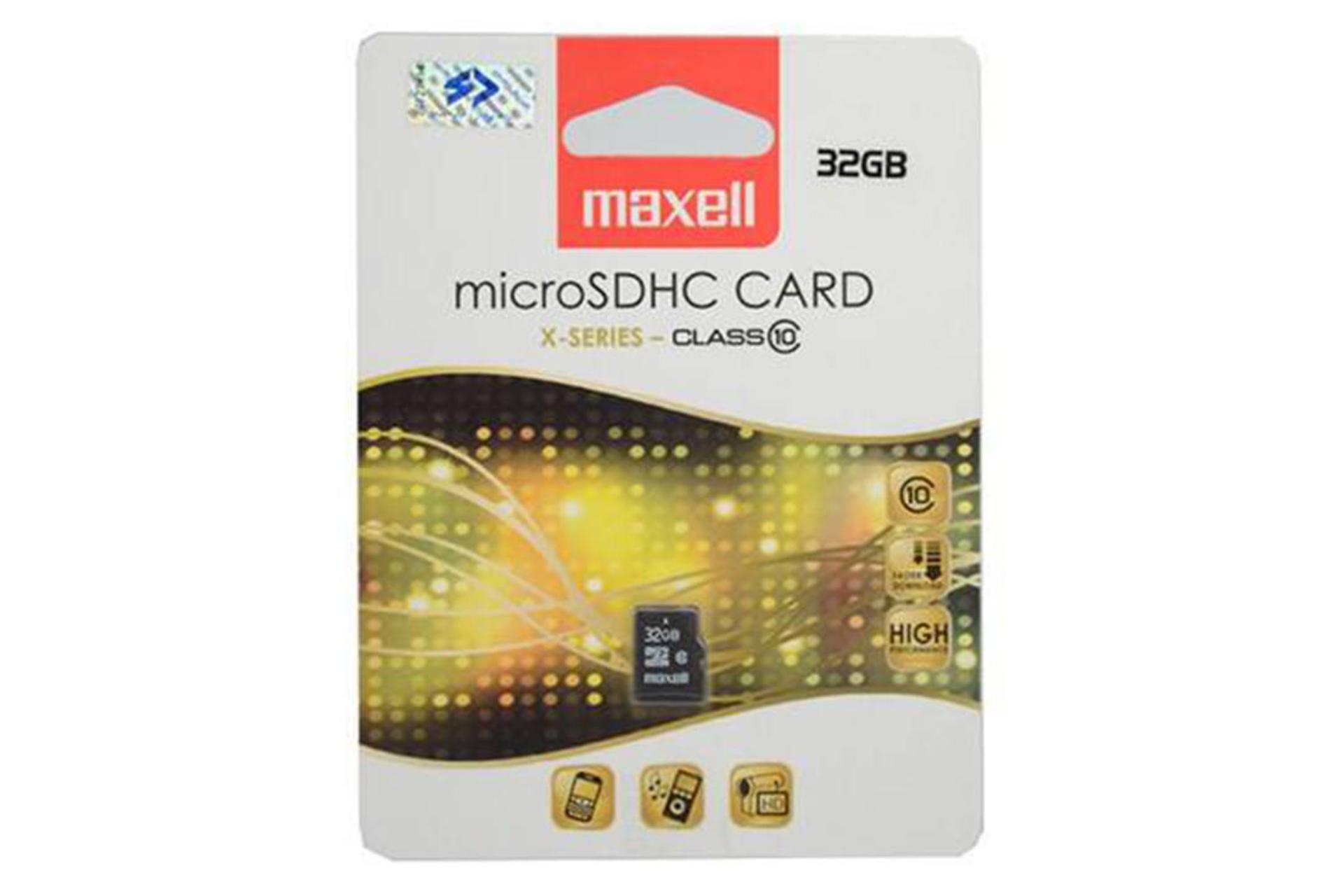 مکسل microSDHC با ظرفیت 32 گیگابایت مدل X-Series کلاس 10