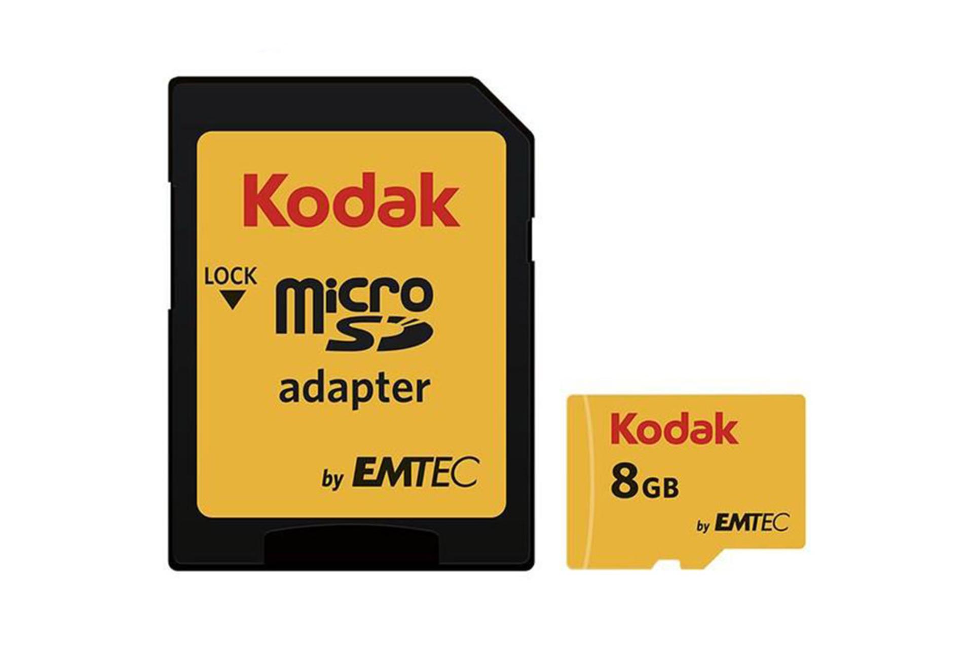 Emtec Kodak microSDHC Class 10 UHS-I U1 8GB
