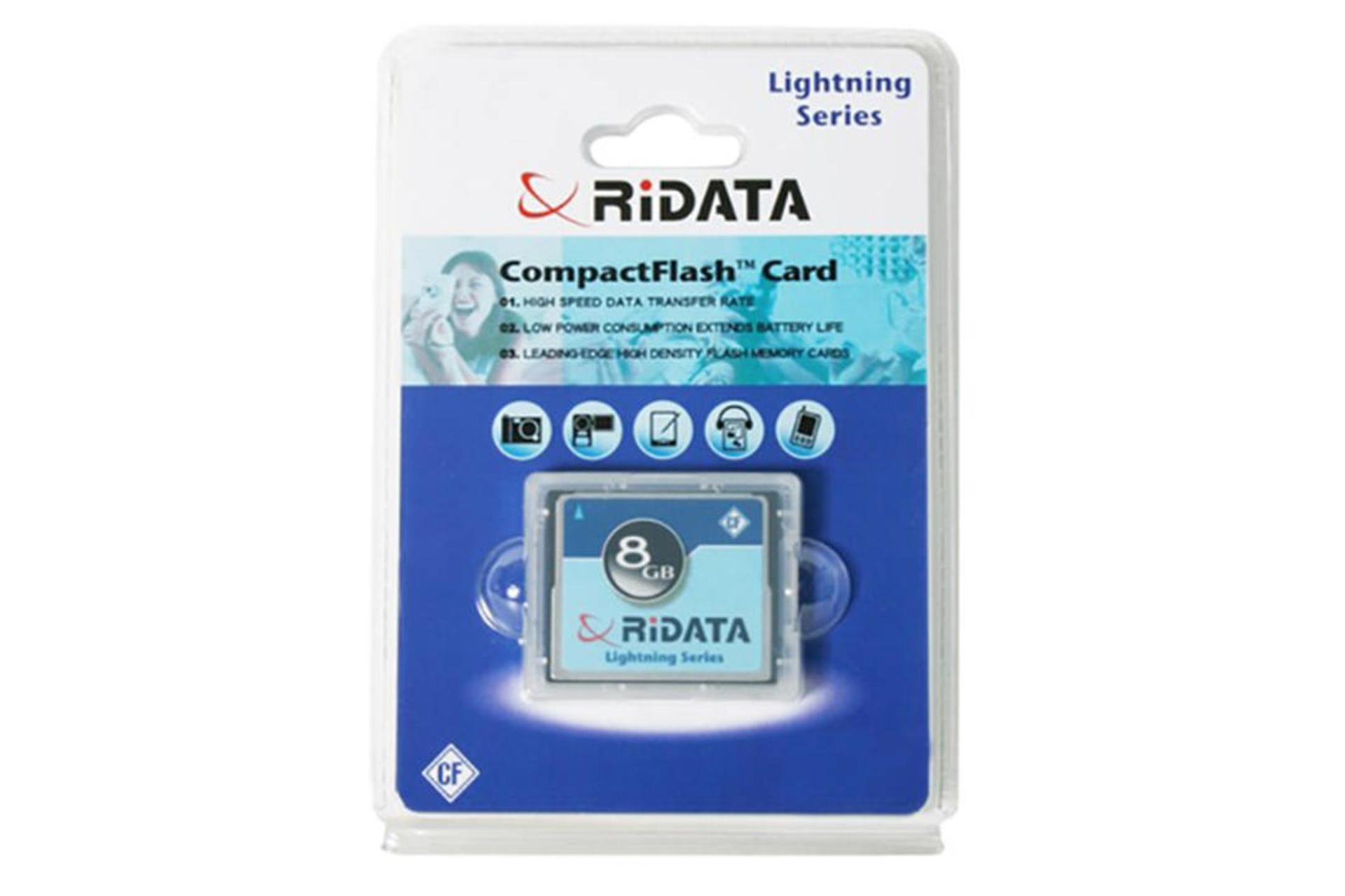 مرجع متخصصين ايران RiDATA Lightning Series CF 8GB