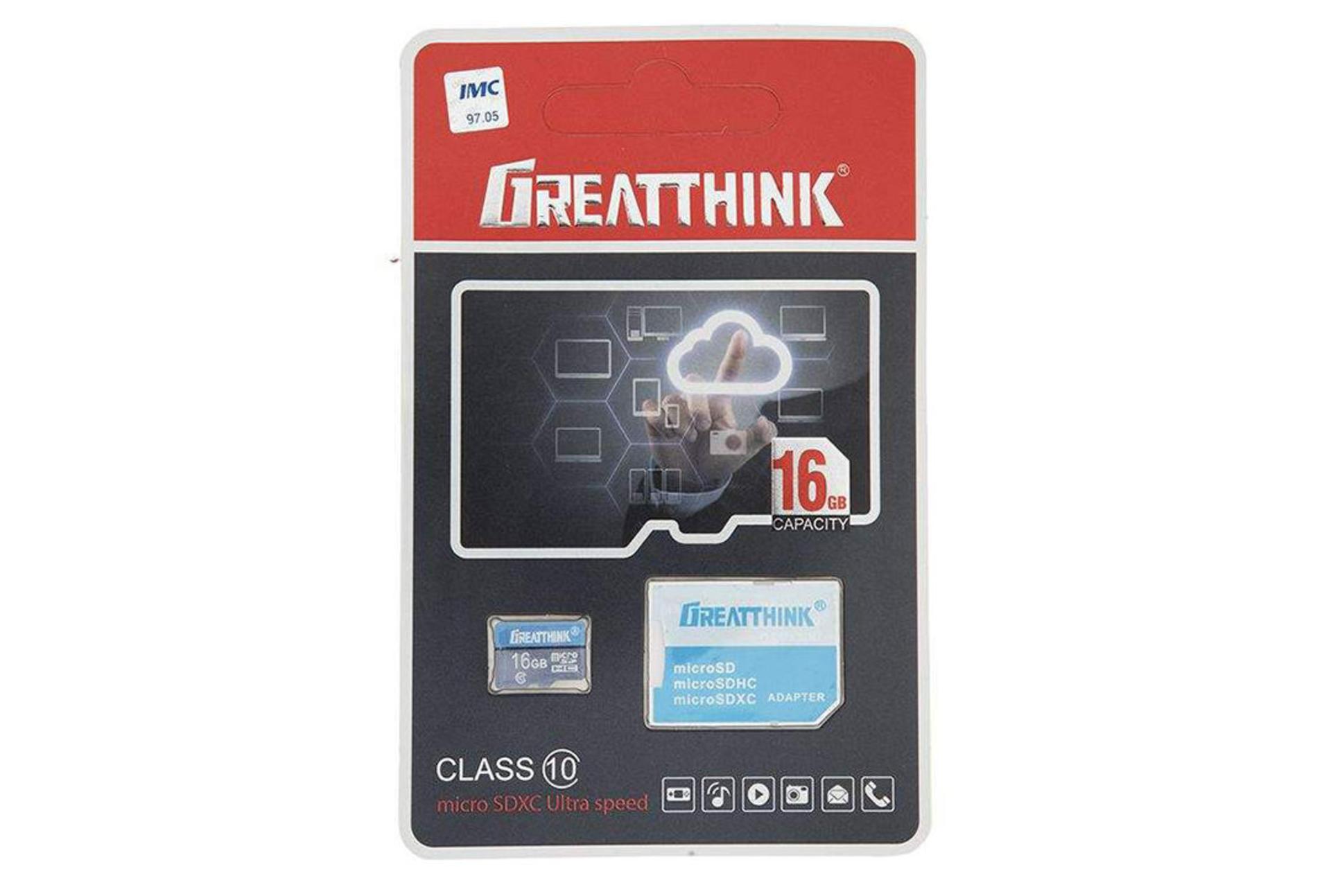 Great Think A003 microSDHC Class 10 UHS-I U1 16GB