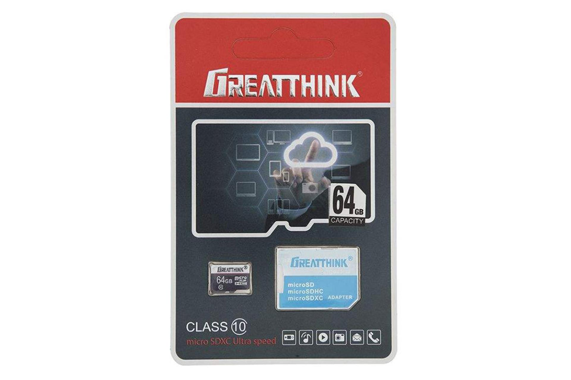 Great Think A004 microSDXC Class 10 UHS-I U1 64GB