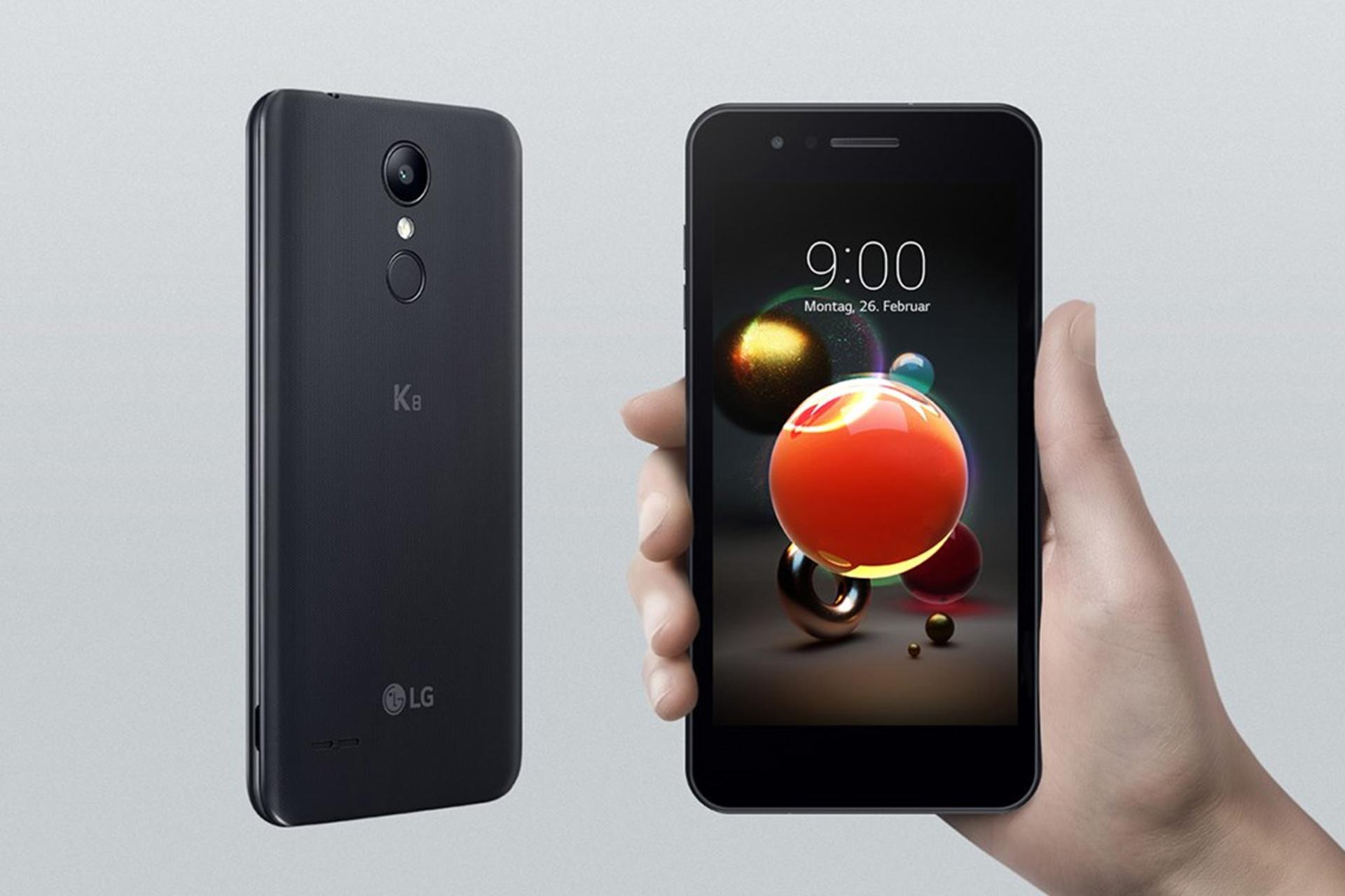 K8 ال جی نسخه 2018-0