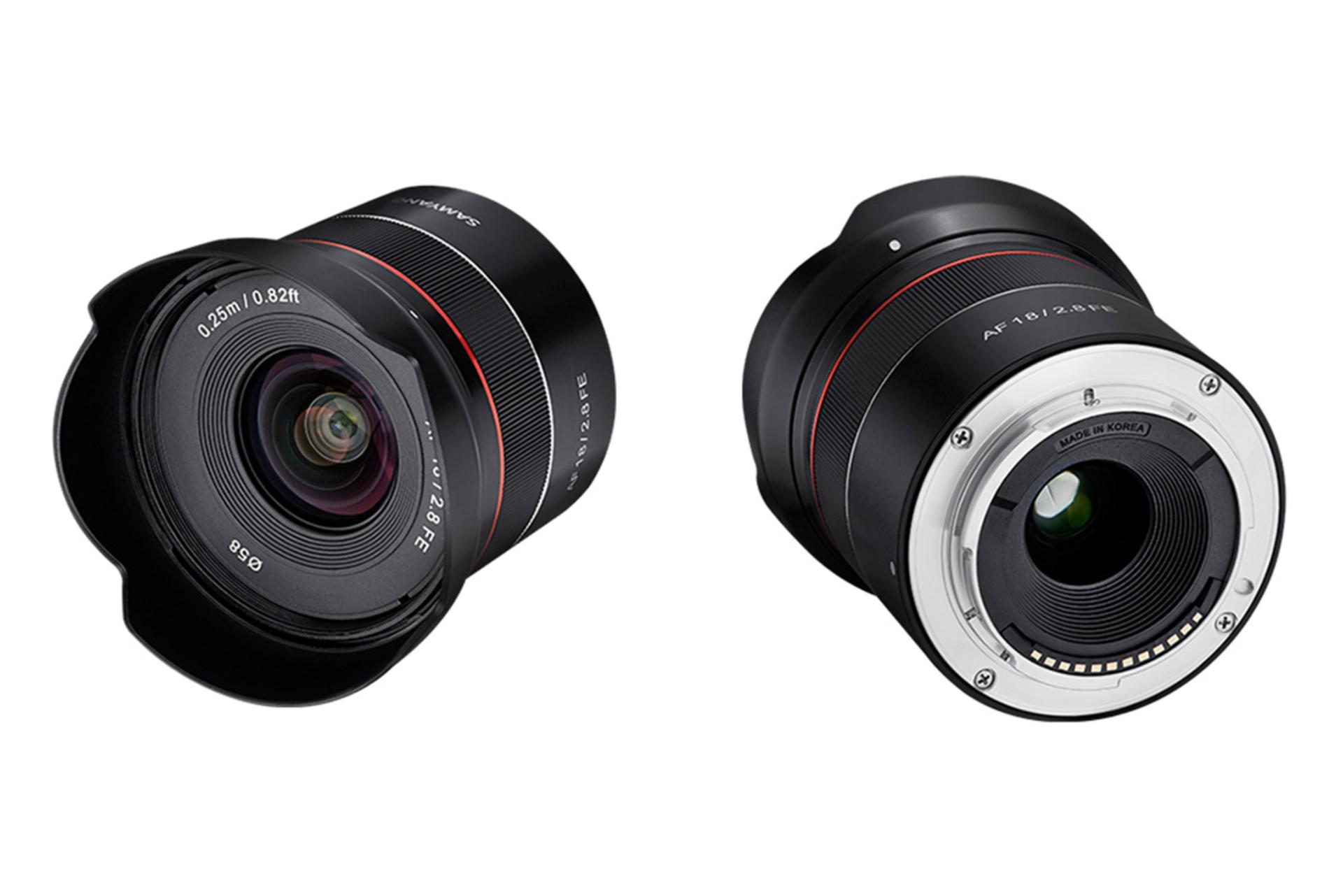 Samyang AF 18mm F2.8 FE / Rokinon AF 18mm F2.8 FE / سامیانگ