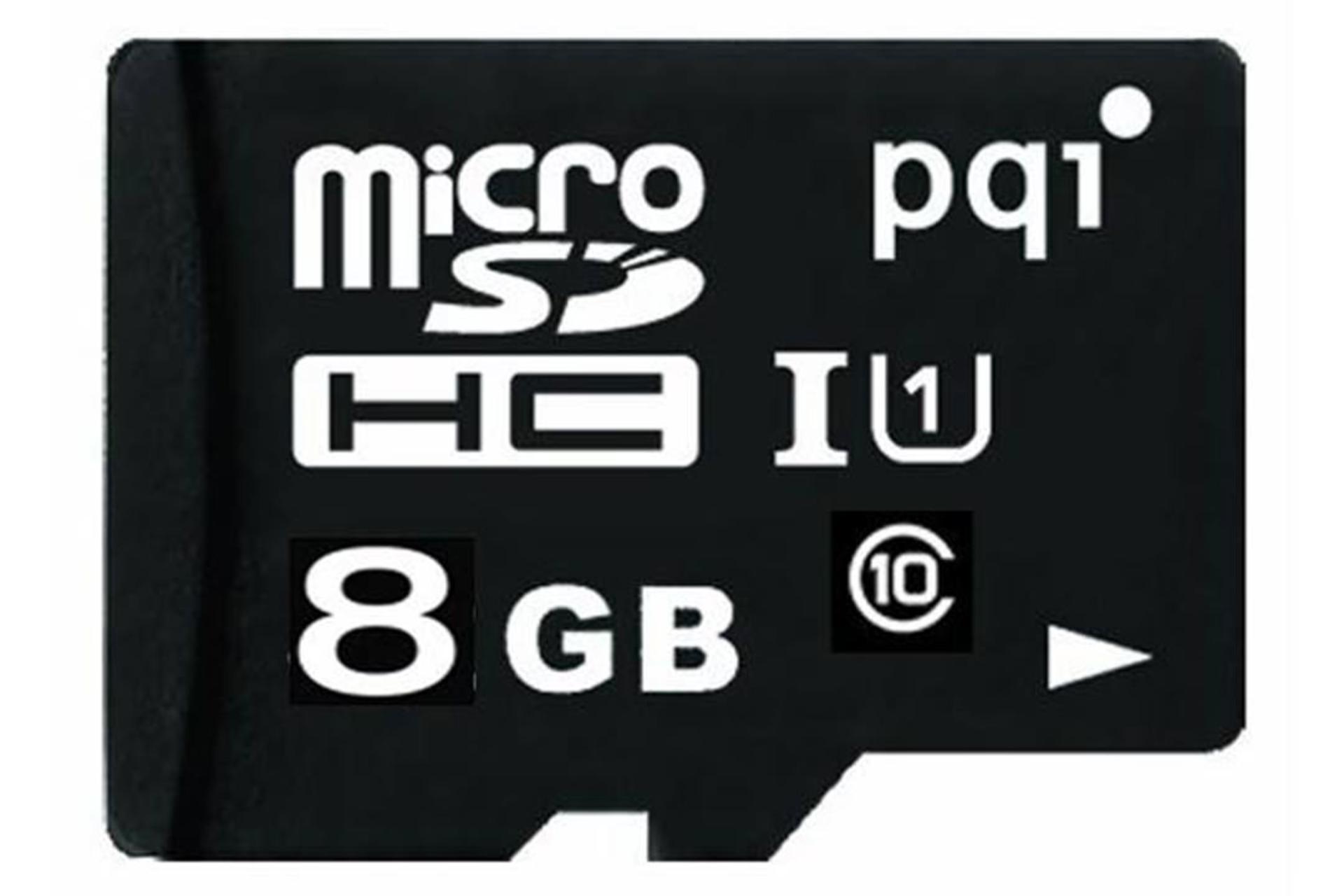 PQI microSDHC Class 10 UHS-I U1 8GB