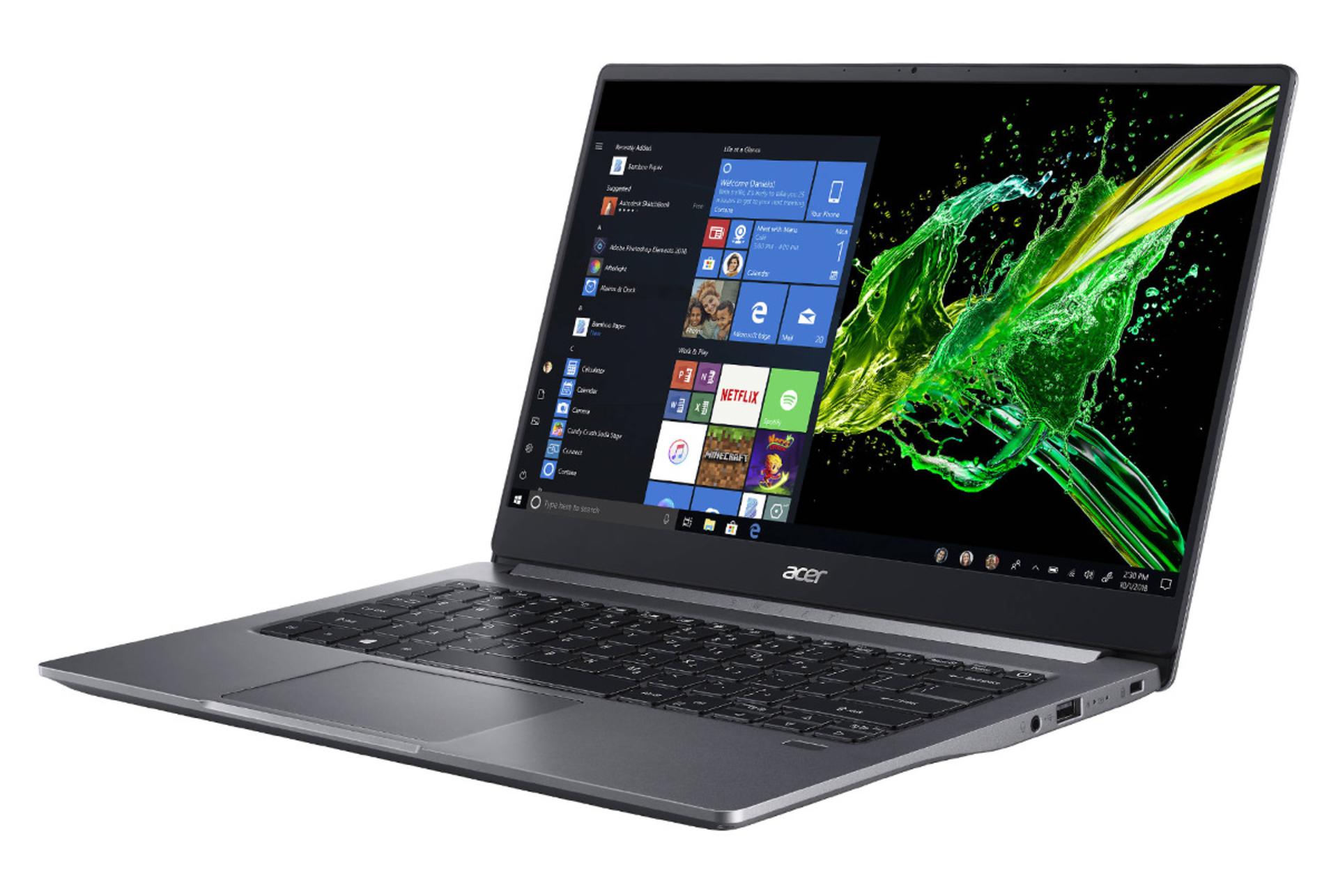 سوئیفت 3 SF314-56G ایسر - Core i7 MX150 12GB 1256GB / Acer Swift 3 SF314-56G