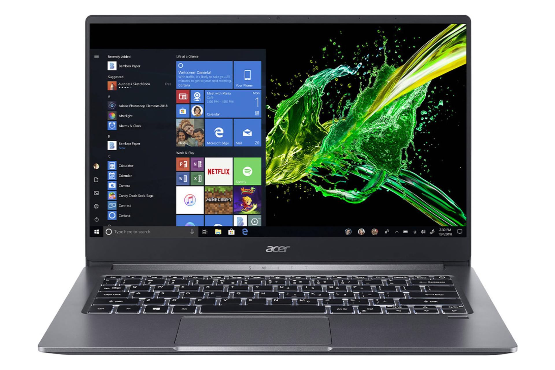 سوئیفت 3 SF314-56G ایسر - Core i7 MX150 12GB 1256GB / Acer Swift 3 SF314-56G