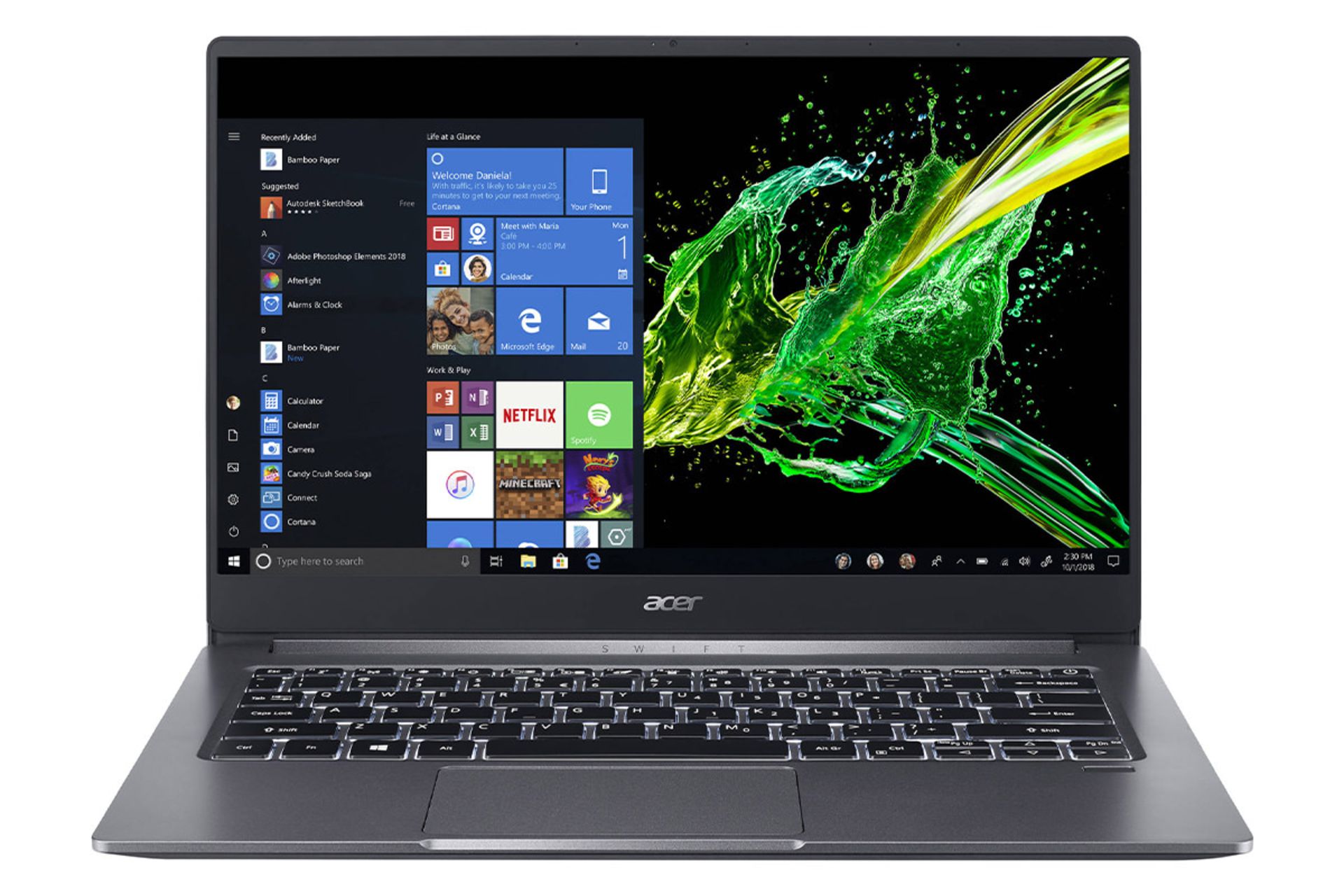 سوئیفت 3 SF314-56G ایسر - Core i7 MX150 12GB 1256GB / Acer Swift 3 SF314-56G