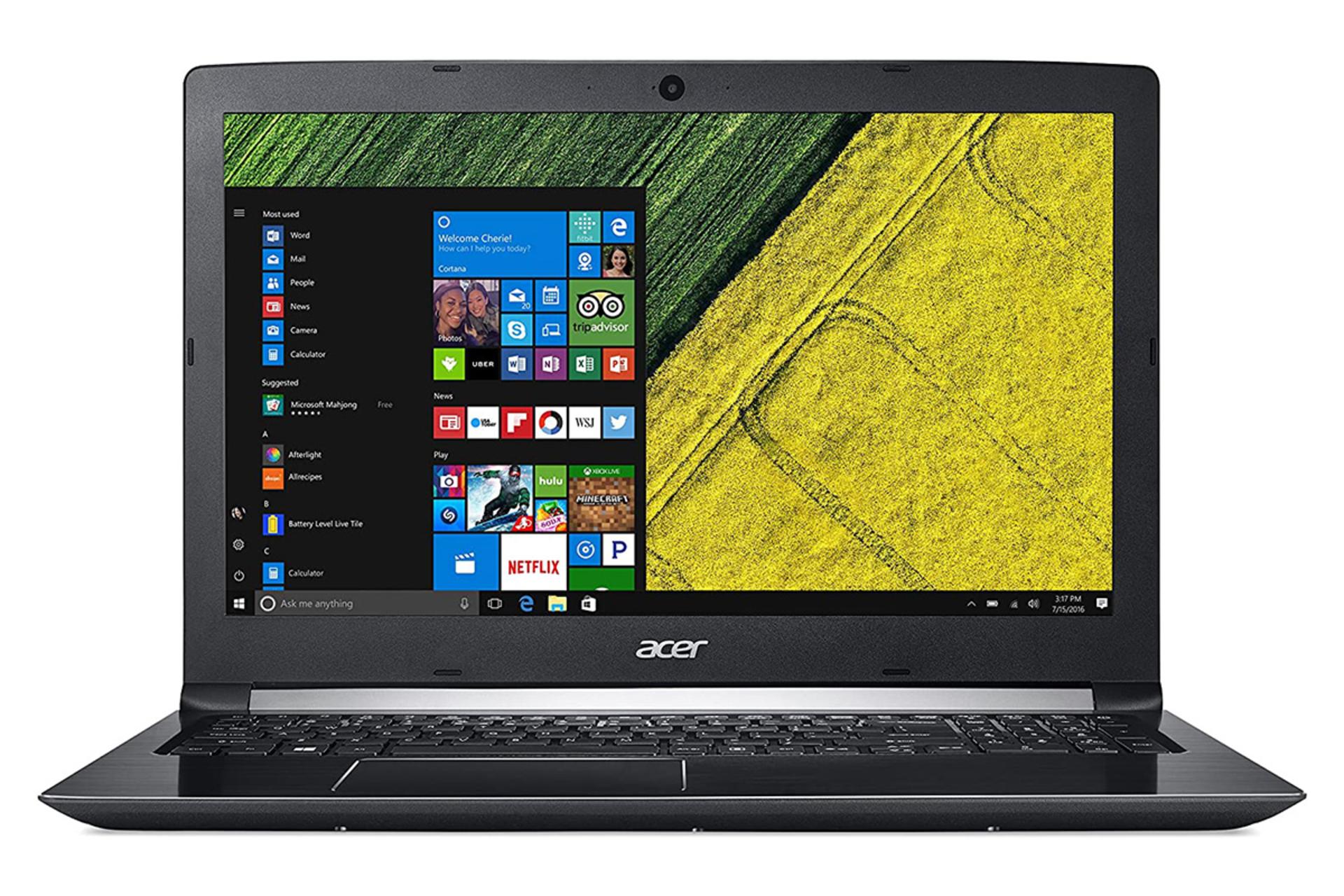 Acer Aspire A515 / لپ تاپ ایسر اسپایر ای ۵۱۵ / نمای جلو