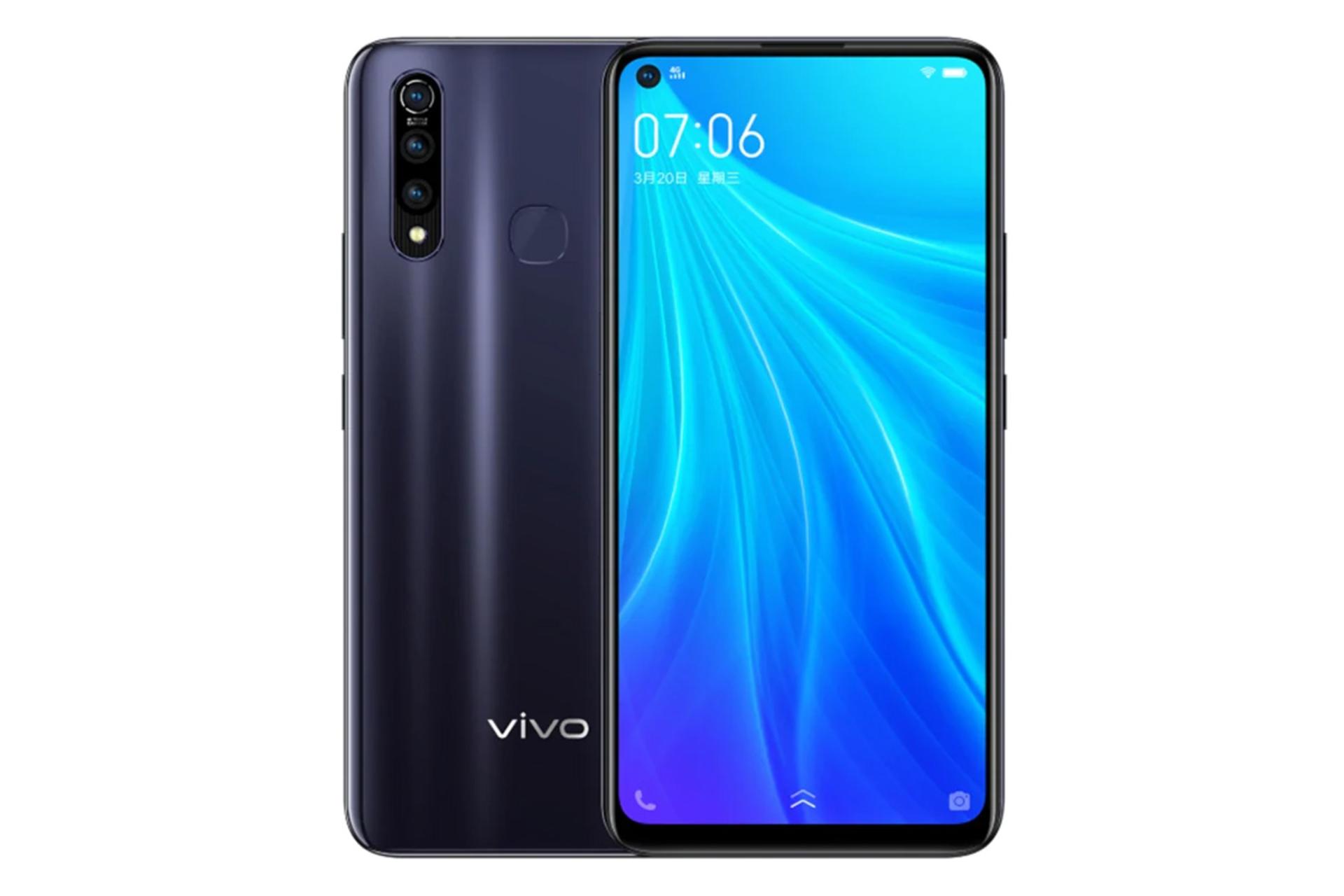 گوشی ویوو زد 5 ایکس ۲۰۲۰ رنگ سورمه‌ای / Vivo Z5x 2020