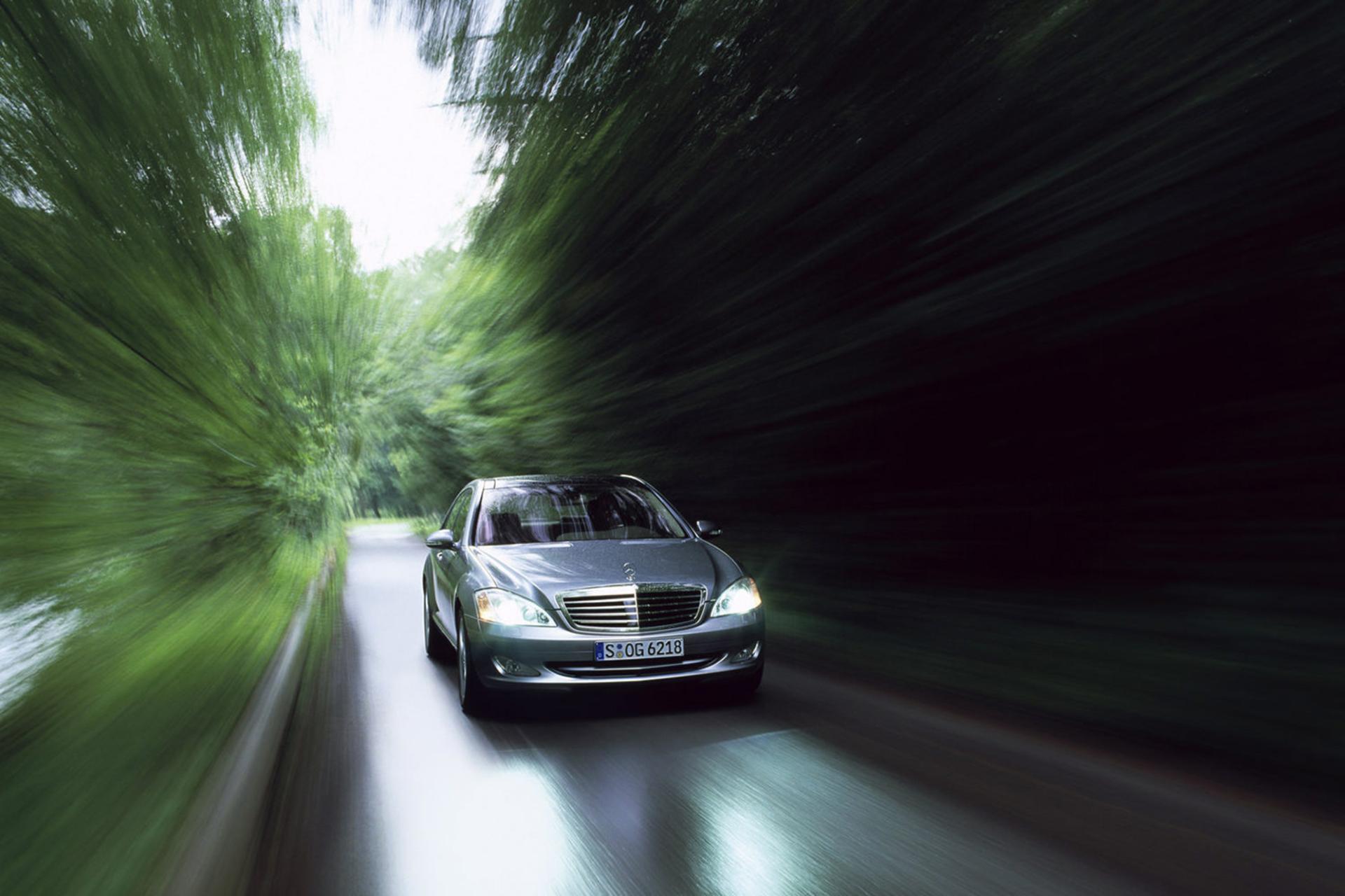 خودرو مرسدس بنز اس ۵۰۰ مدل ۲۰۰۶ / Mercedes Benz S500 2006 نمای جلو ۰۵