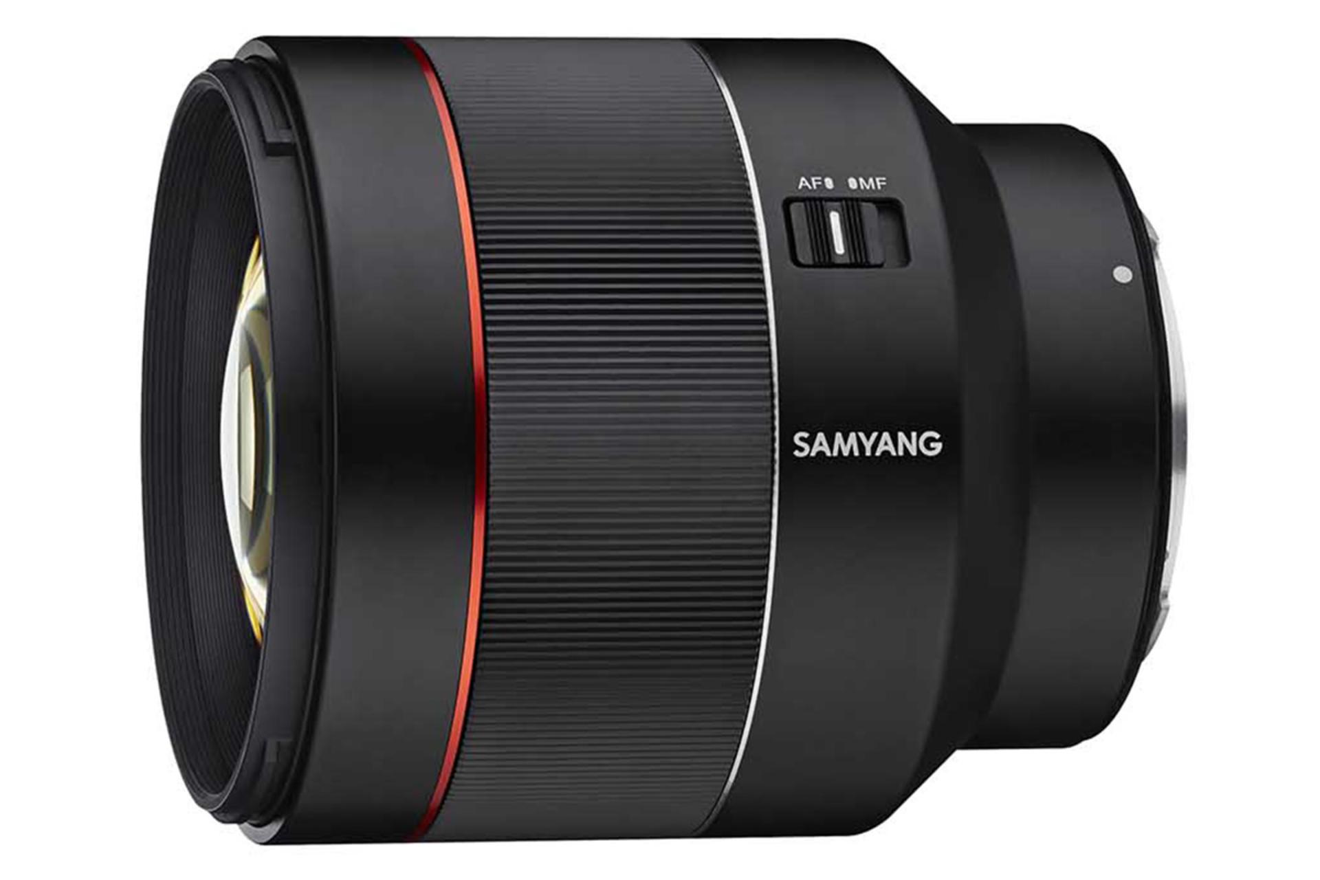 نمای کنار / لنز سامیانگ / Samyang AF 85mm F1.4 RF 