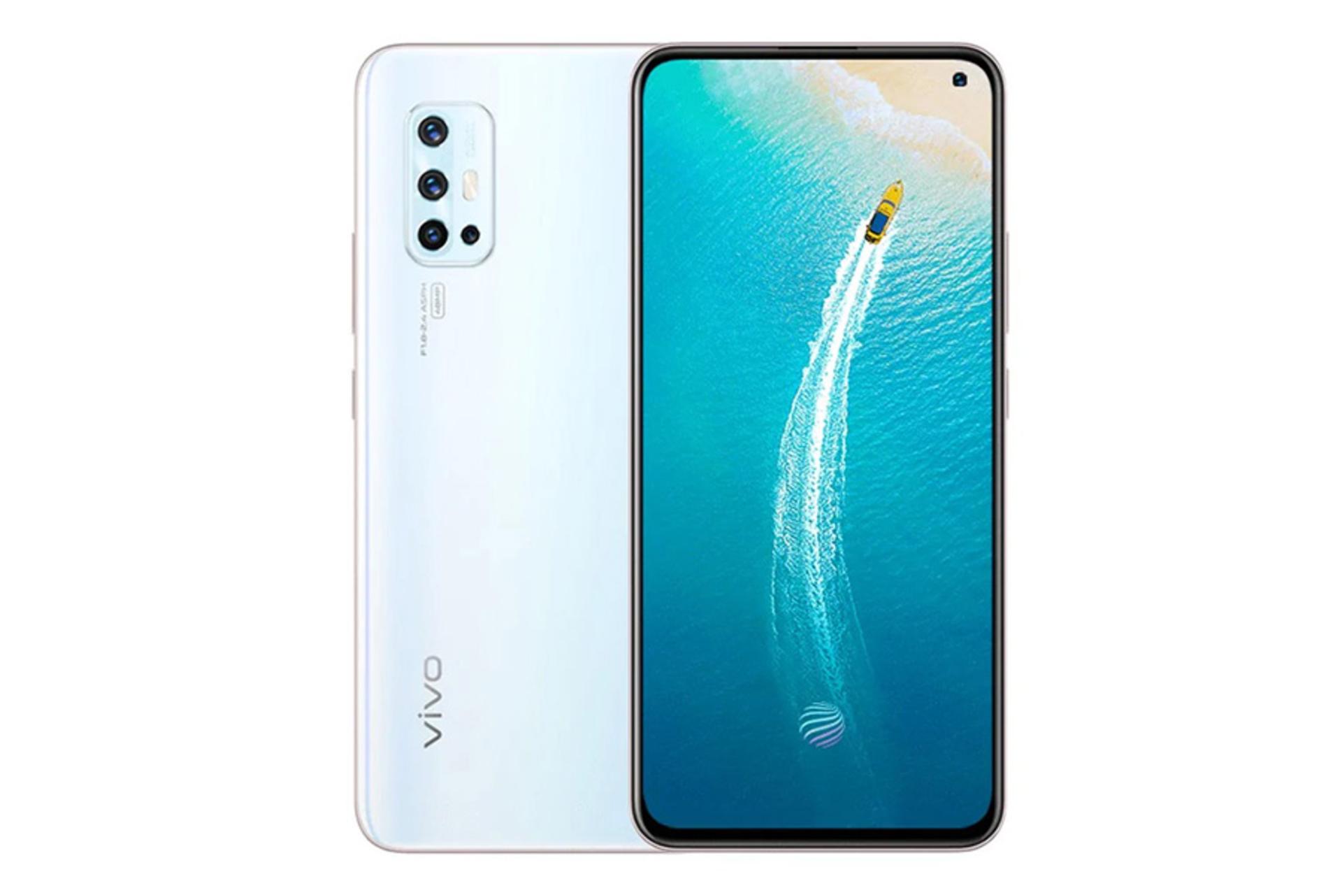 Vivo V19 Neo / گوشی موبایل ویوو وی 10 نئو / نمای جلو و پشت رنگ سفید