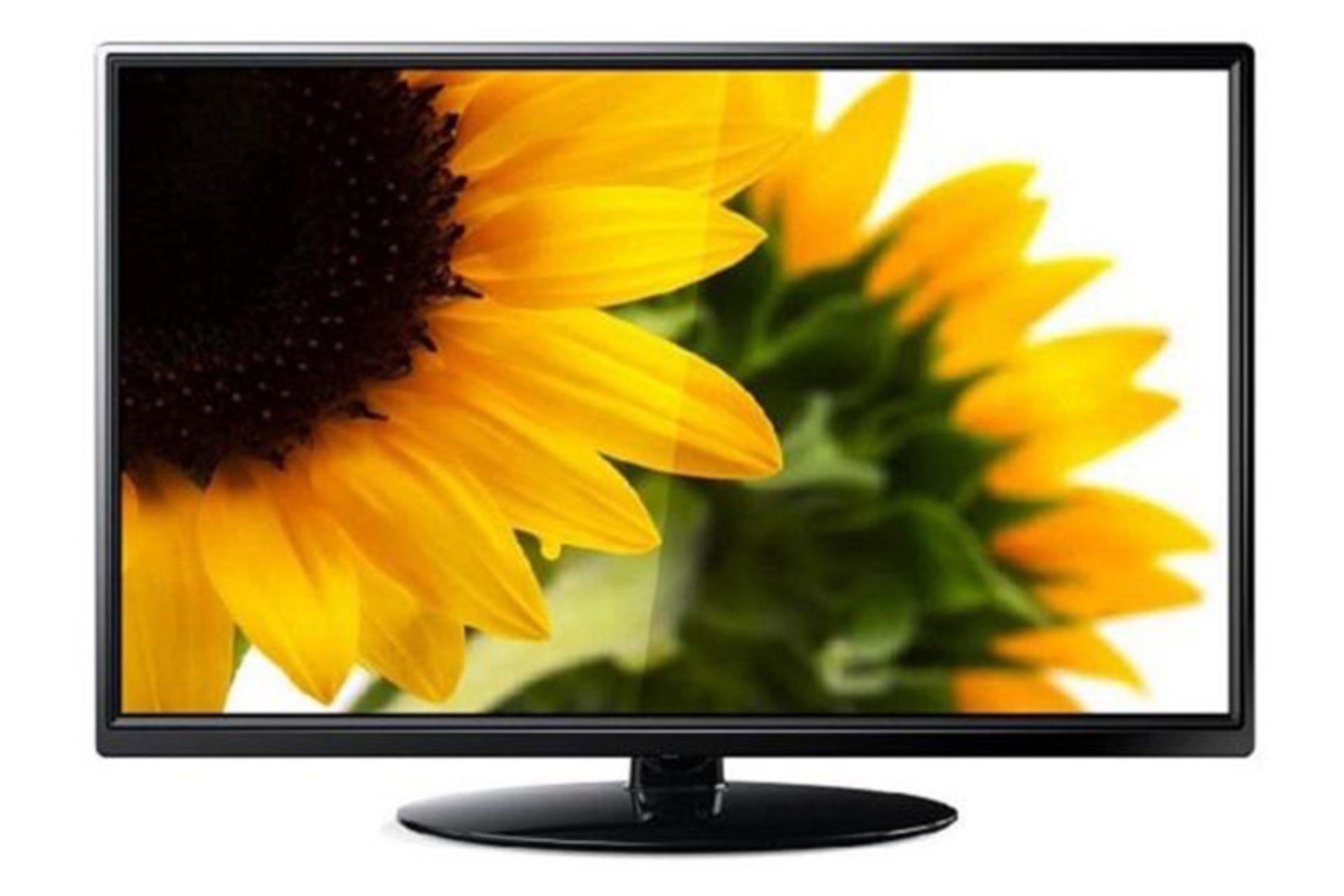 نمای جلو تلویزیون شهاب 24SH81N1 مدل 24 اینچ با صفحه روشن