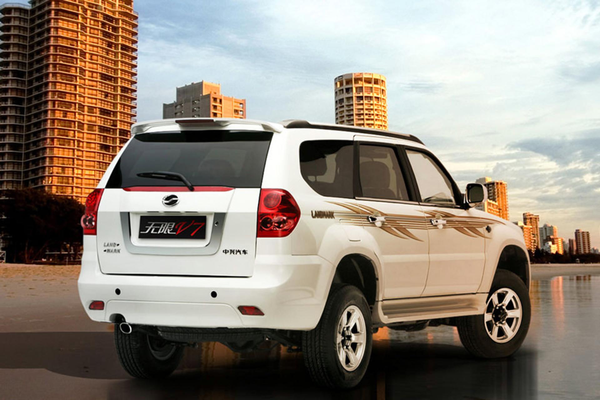 خودرو زدایکس اتو لندمارک / ZX Auto Landmark V7 2010  نمای عقب