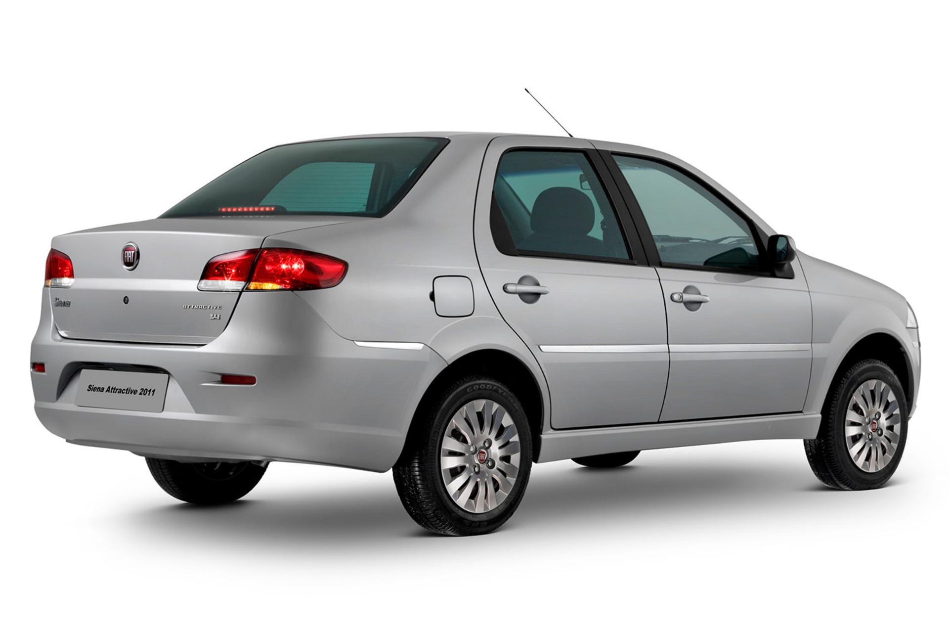 خودرو فیات سی ینا ۲۰۰۹ / Fiat Siena 2009 نمای عقب ۰۱