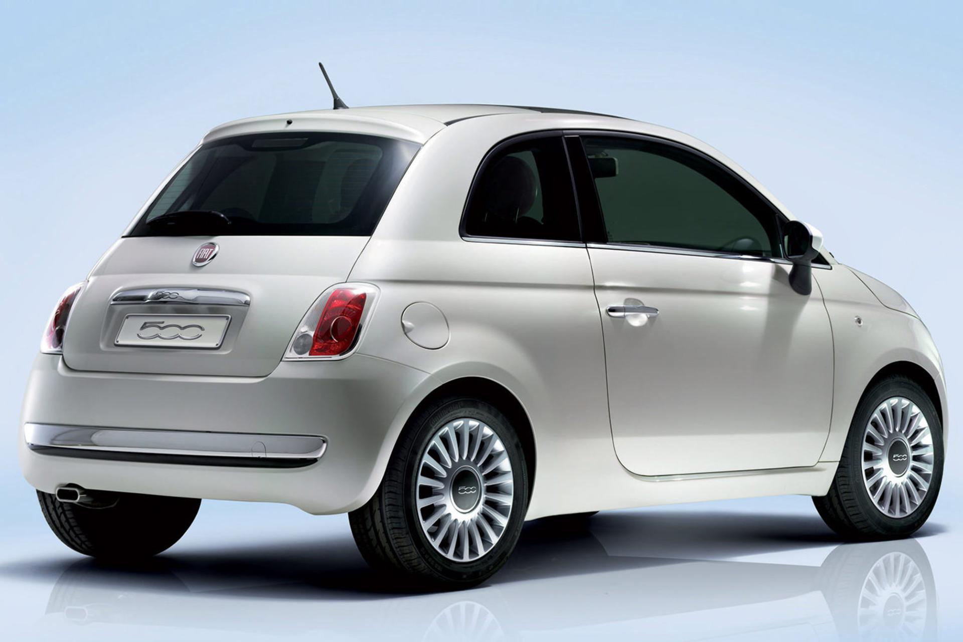 خودرو فیات ۵۰۰ / Fiat 500 نمای عقب