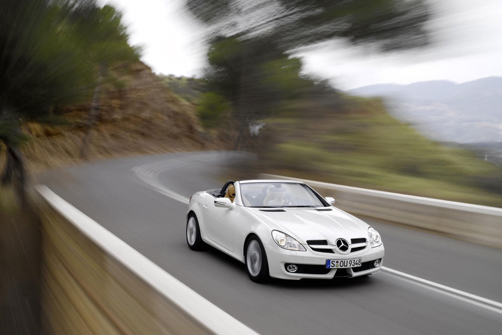 خودرو مرسدس بنز / Mercedes Benz SLK 200 نمای جلو ۱