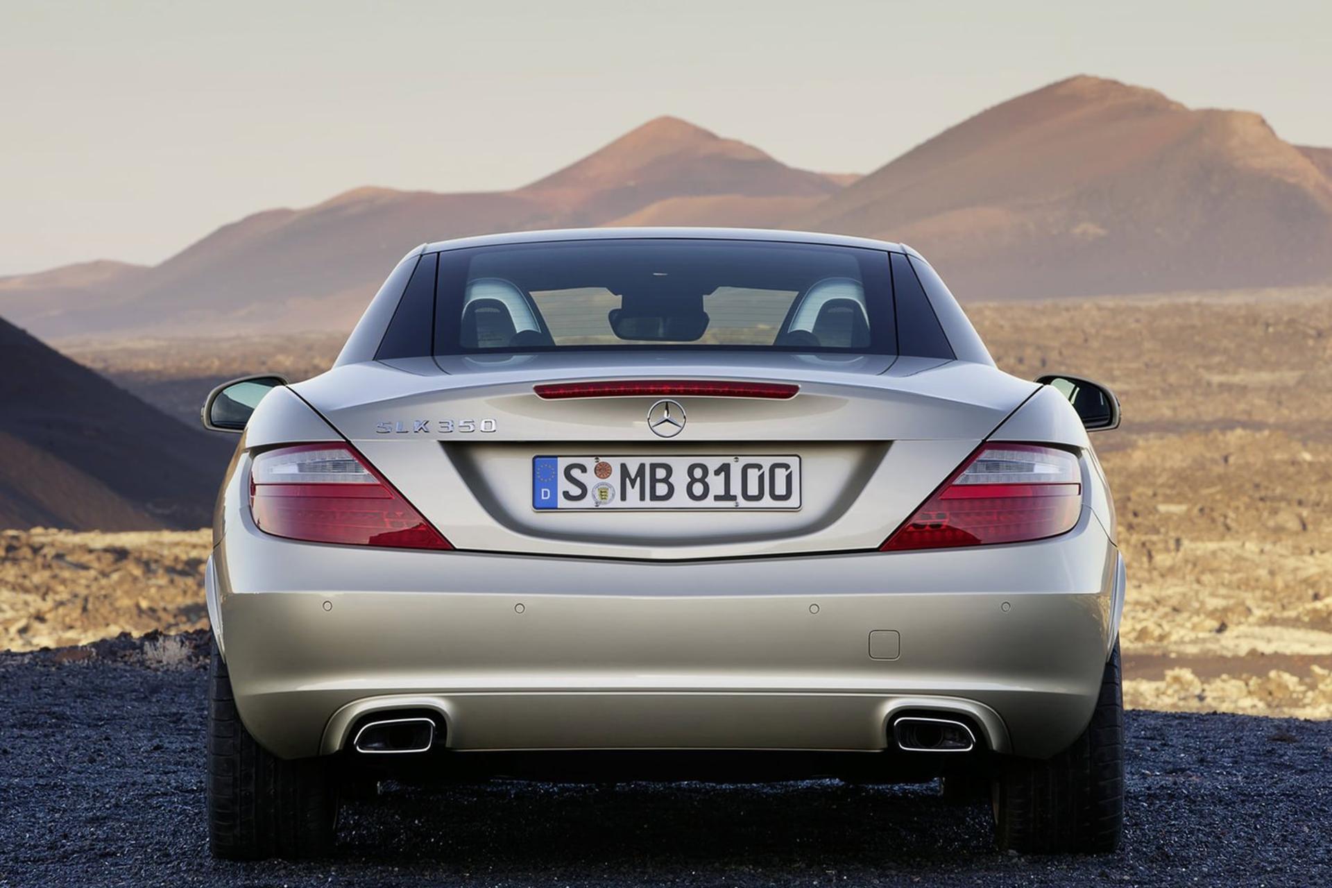 خودرو مرسدس بنز / Mercedes Benz SLK 350 212 نمای عقب ۳