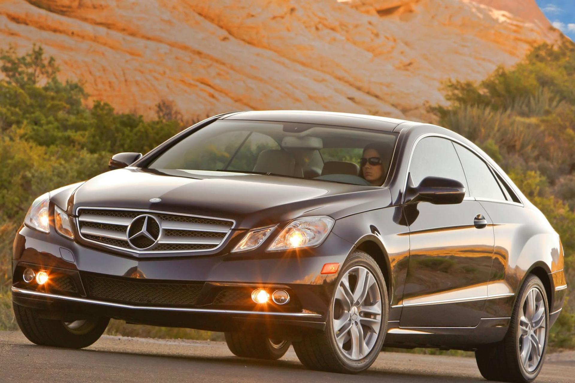 خودرو مرسدس بنز کلاس ای کوپه ۲۰۱۰ / Mercedes Benz E350 Coupe 2010 نمای جلو ۲