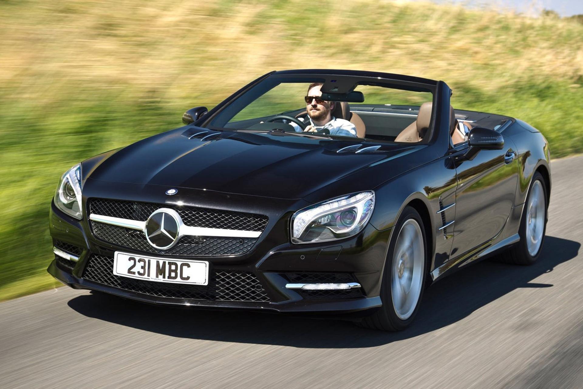 خودرو مرسدس بنز اس ال ۵۰۰ مدل ۲۰۱۳ / Mercedes Benz SL500 2013 نمای جلو ۰۳