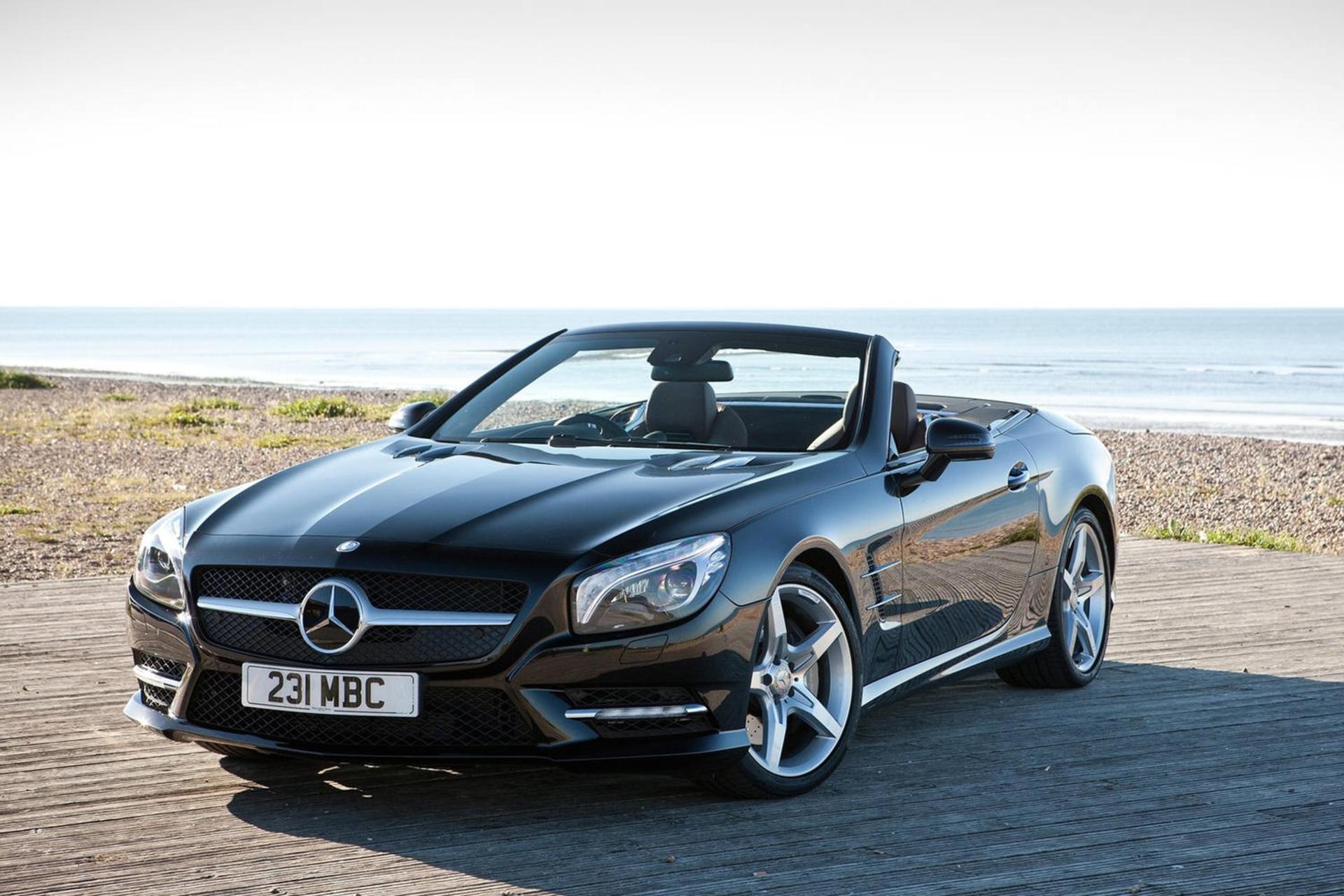 خودرو مرسدس بنز اس ال ۵۰۰ مدل ۲۰۱۳ / Mercedes Benz SL500 2013 نمای جلو ۰۱