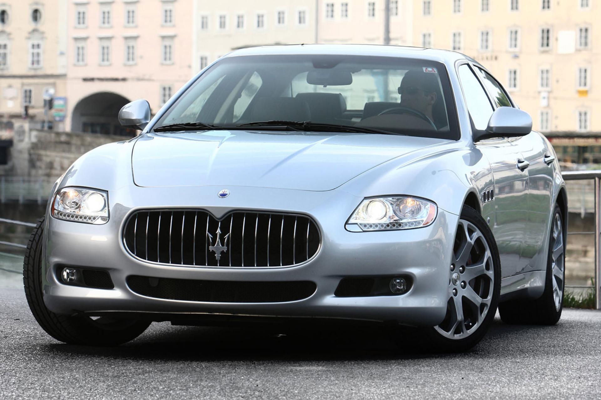 خودرو مازراتی کواتروپورته ۲۰۰۹ / Maserati Quattroporte 2009 نمای جلو ۰۵