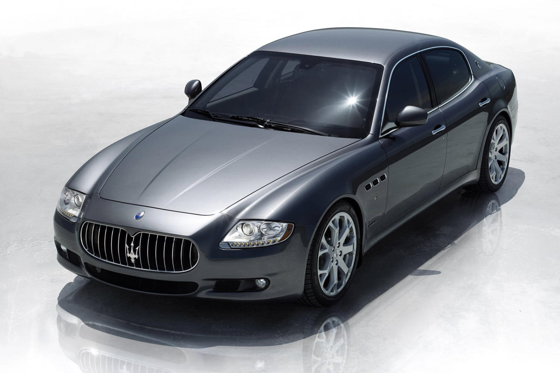 خودرو مازراتی کواتروپورته ۲۰۰۹ / Maserati Quattroporte 2009 نمای جلو ۰۱