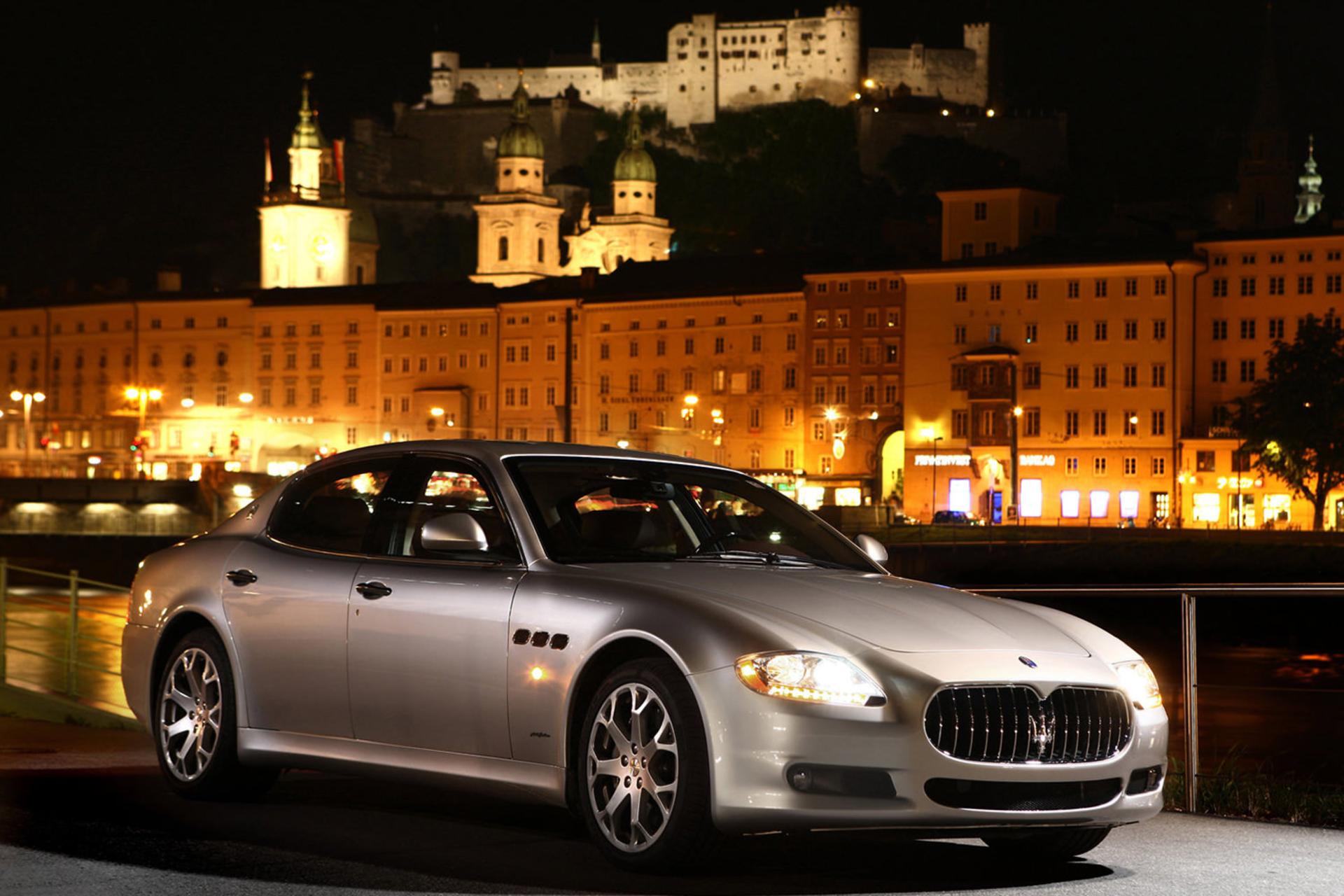 خودرو مازراتی کواتروپورته ۲۰۰۹ / Maserati Quattroporte 2009 نمای جلو ۰۲