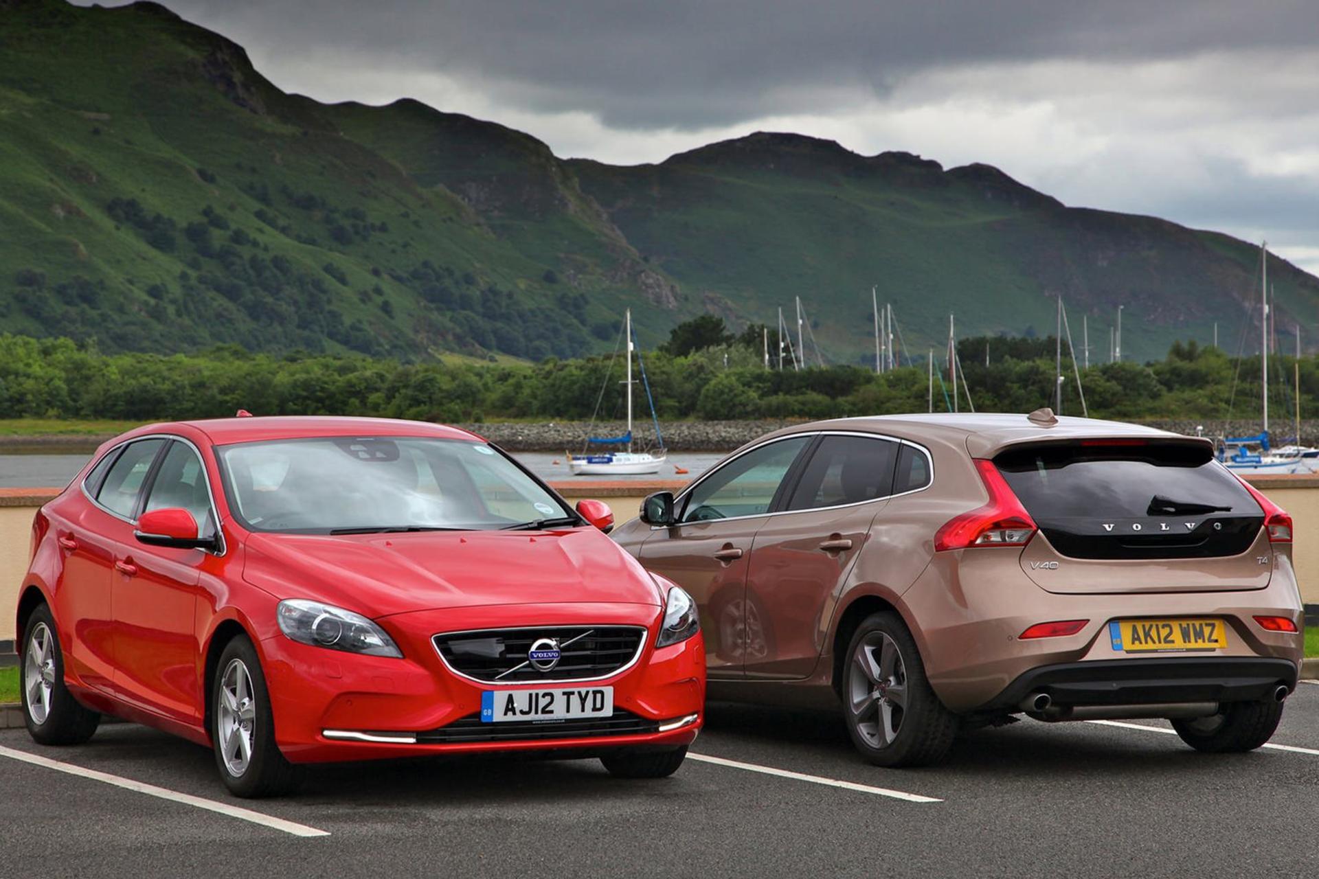 خودرو ولوو / Volvo V40 2013 نمای جلو و عقب