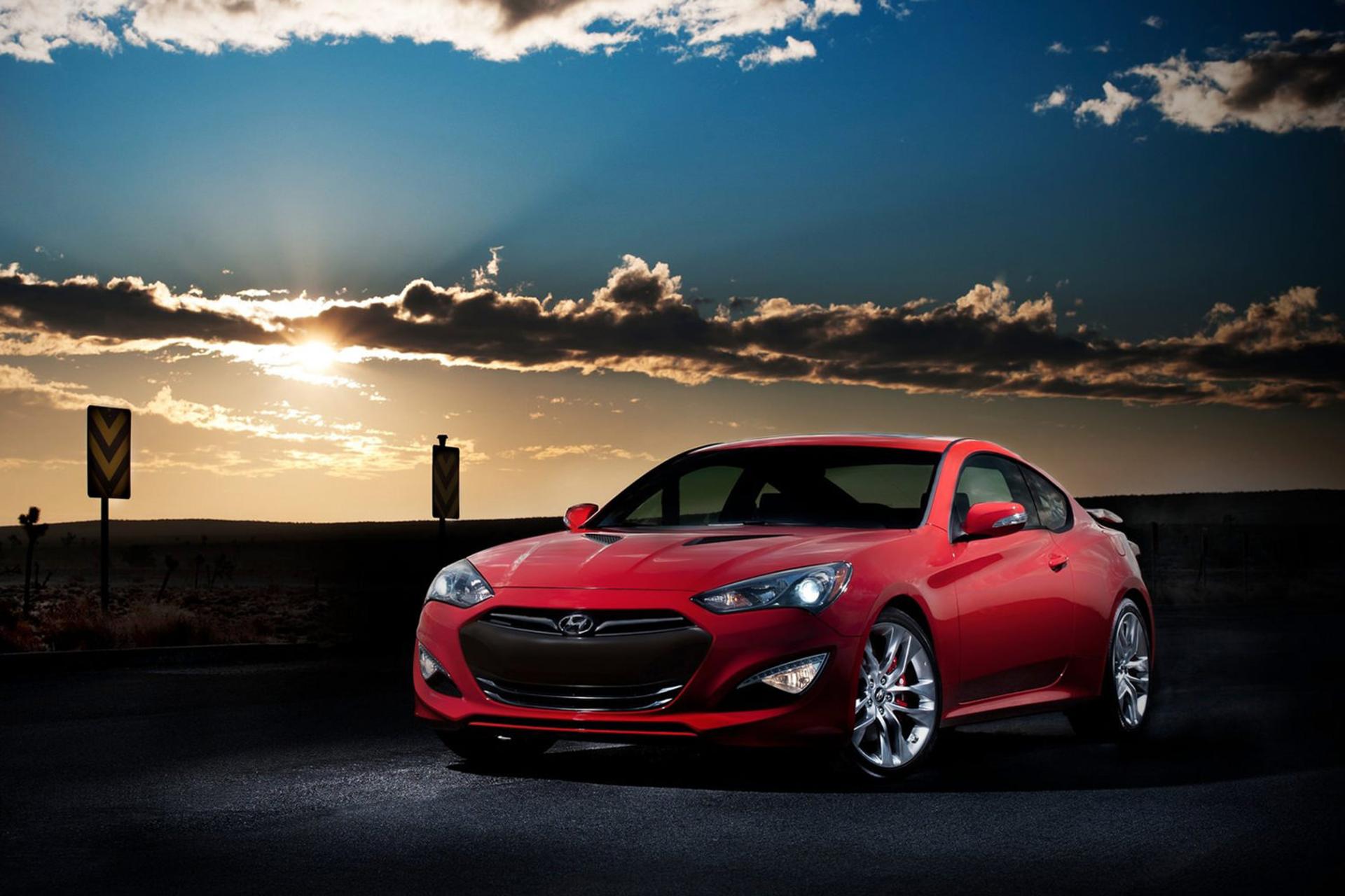 خودرو هیوندای جنسیس کوپه ۲۰۱۳ / Hyundai Genesis Coupe 2013 نمای جلو ۰۲