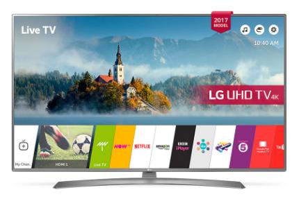 ال جی UJ670V مدل 49 اینچ