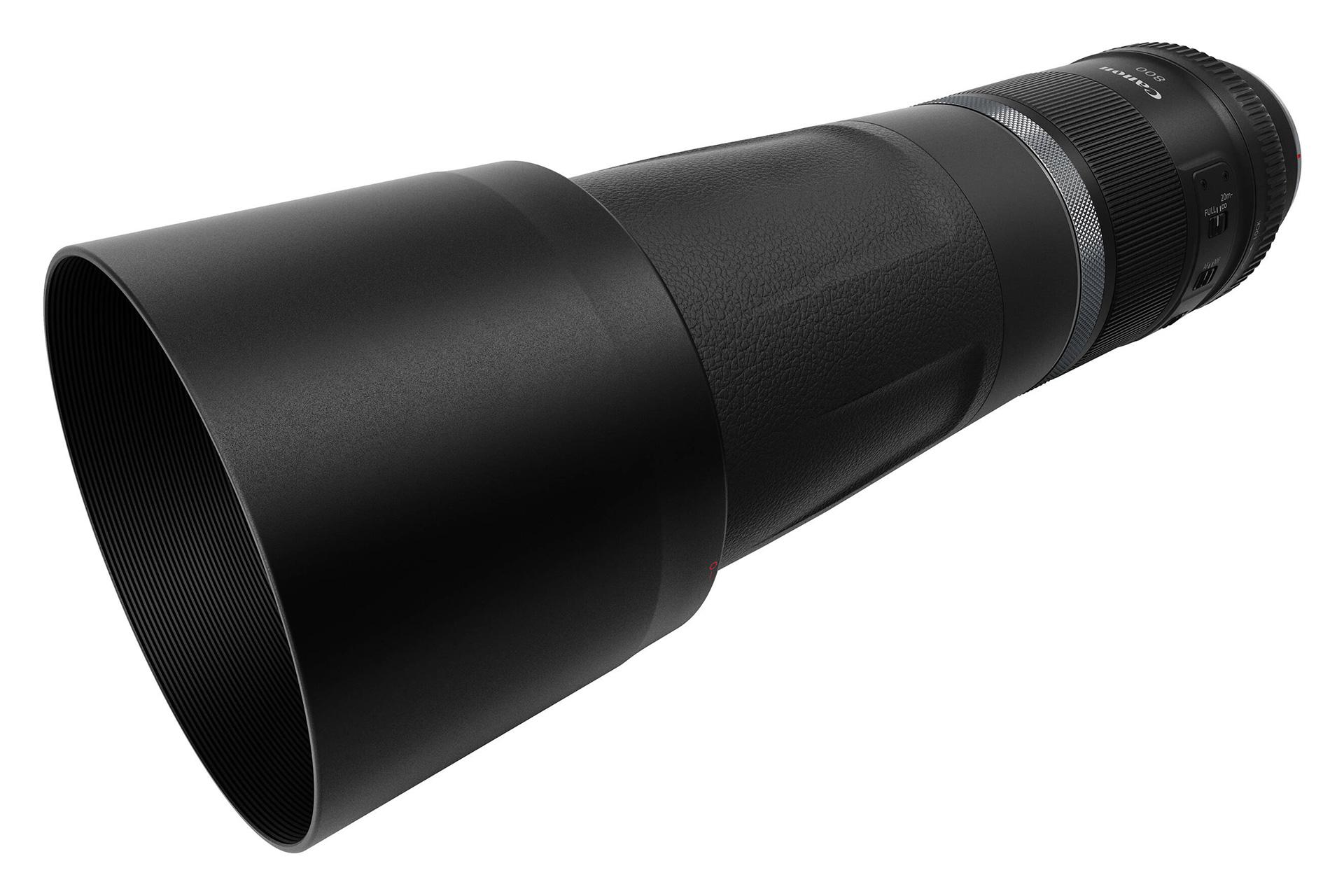 نمای نیمرخ لنز کانن Canon RF 800mm F11 IS STM