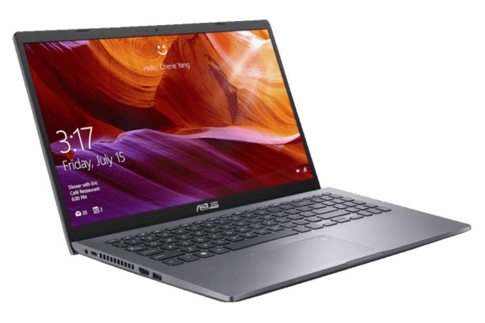 لپ‌تاپ ویووبوک R521JB ایسوس  نمای بغل - پورت ها - صفحه کلید و نمایشگر/ ASUS VivoBook R521JB