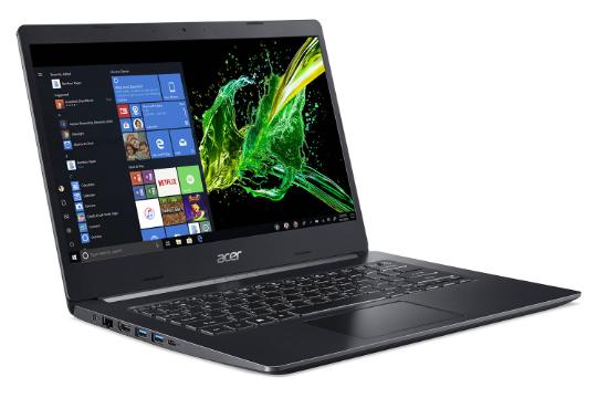 لپ‌تاپ اسپایر A715-74G-76LL ایسر نمای بغل - صفحه نمایش و  صفحه کلید و پورت ها / Acer Aspire A715-7