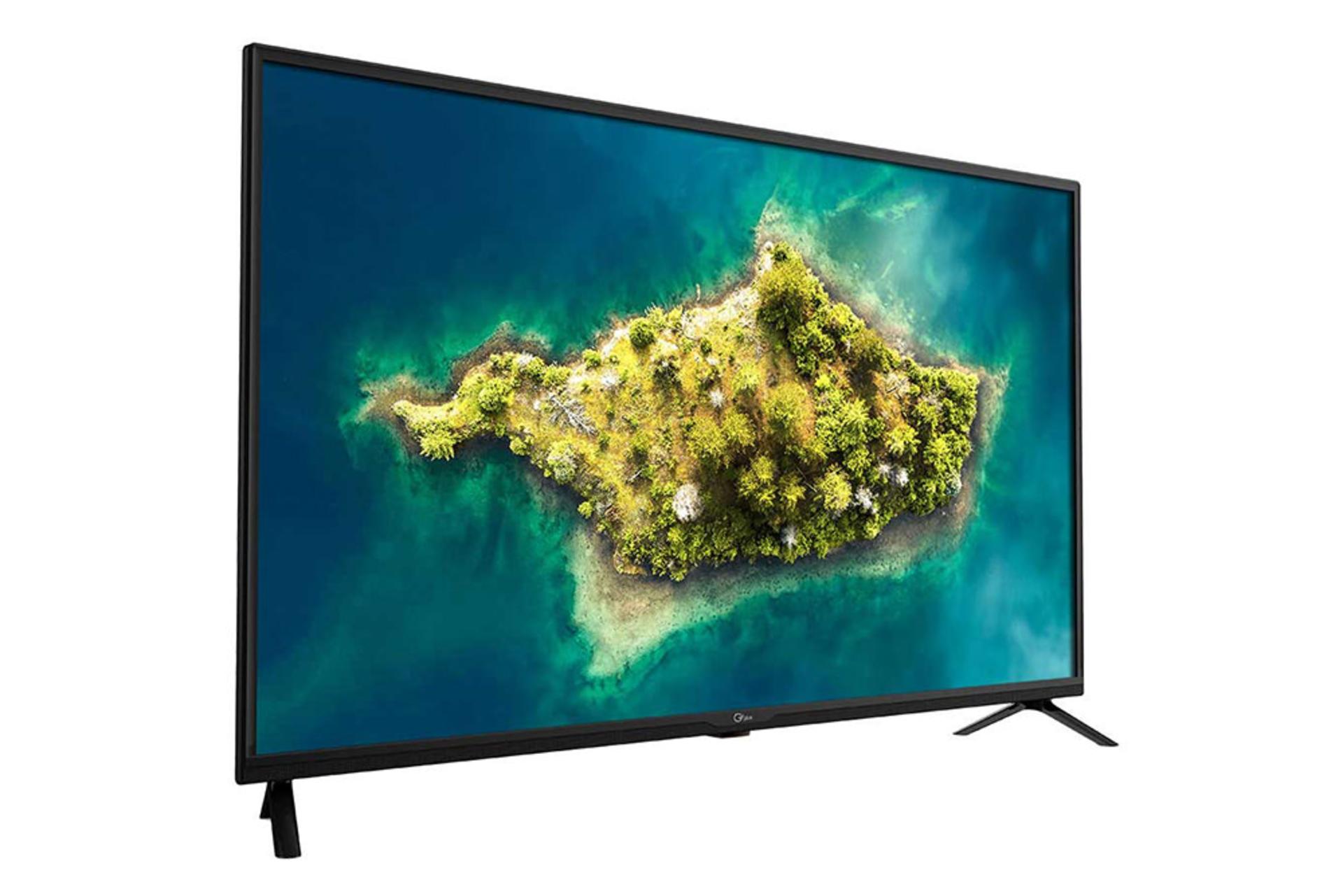 نمای نیمرخ تلویزیون جی پلاس JH412N مدل 43 اینچ