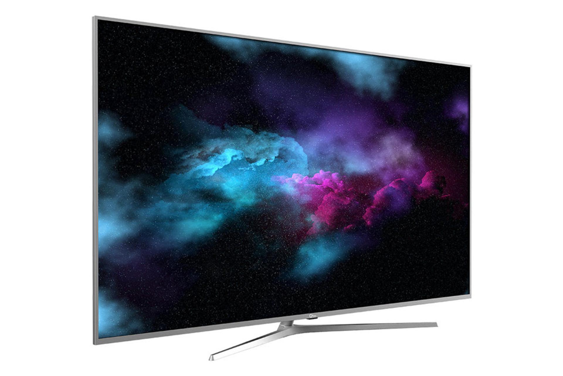 نمای نیمرخ تلویزیون جی پلاس JU821S مدل 65 اینچ